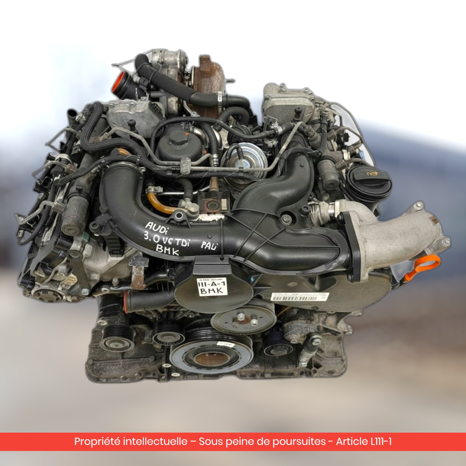 Moteur Audi A6 C6 / Volkswagen Phaeton V6 BMK — occasion — vue 3