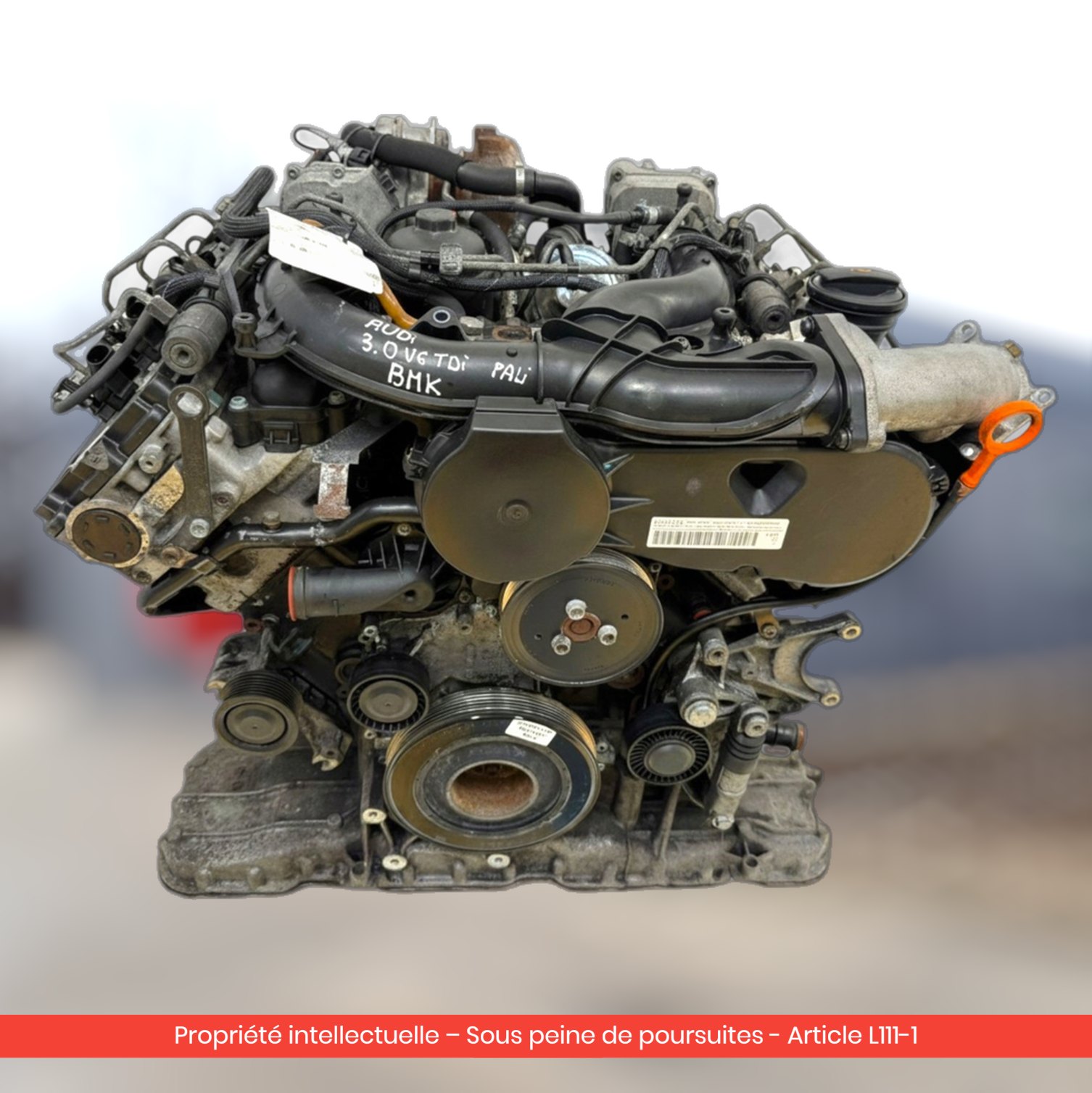 Moteur Audi A6 C6 / Volkswagen Phaeton V6 BMK — occasion — vue 4