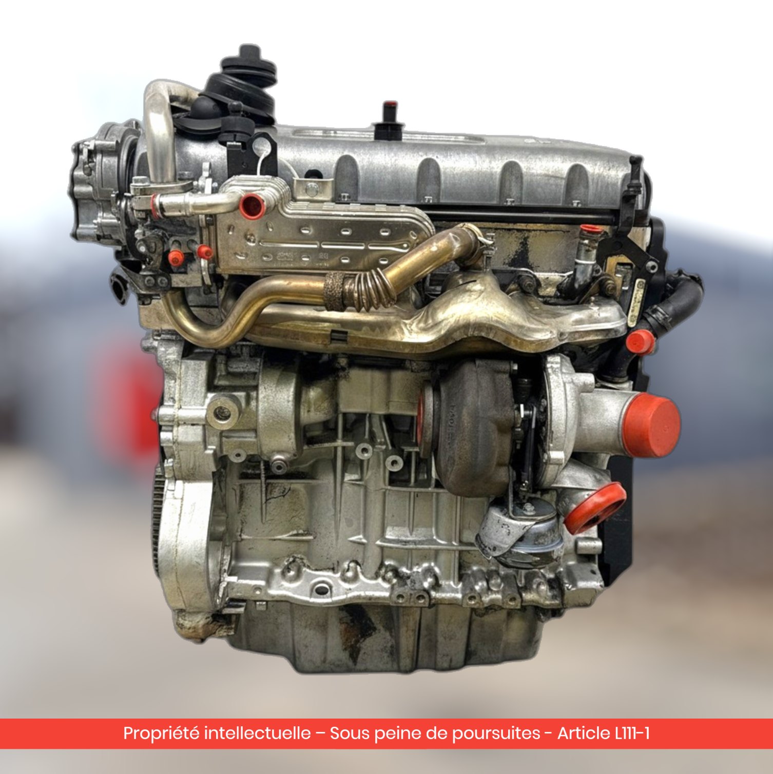 Moteur Volkswagen Touareg BAC — occasion — vue 2