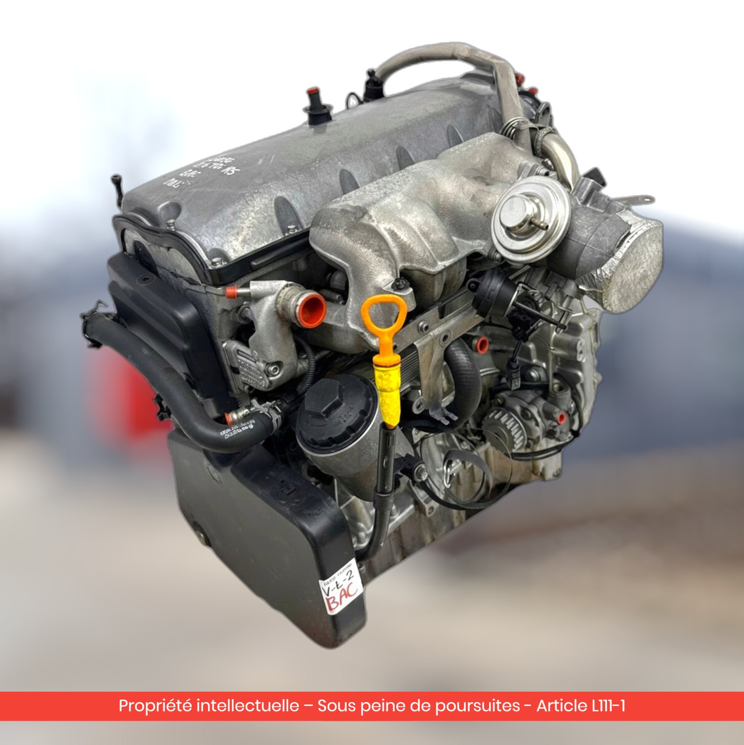 Moteur Volkswagen Touareg BAC — occasion — vue 4
