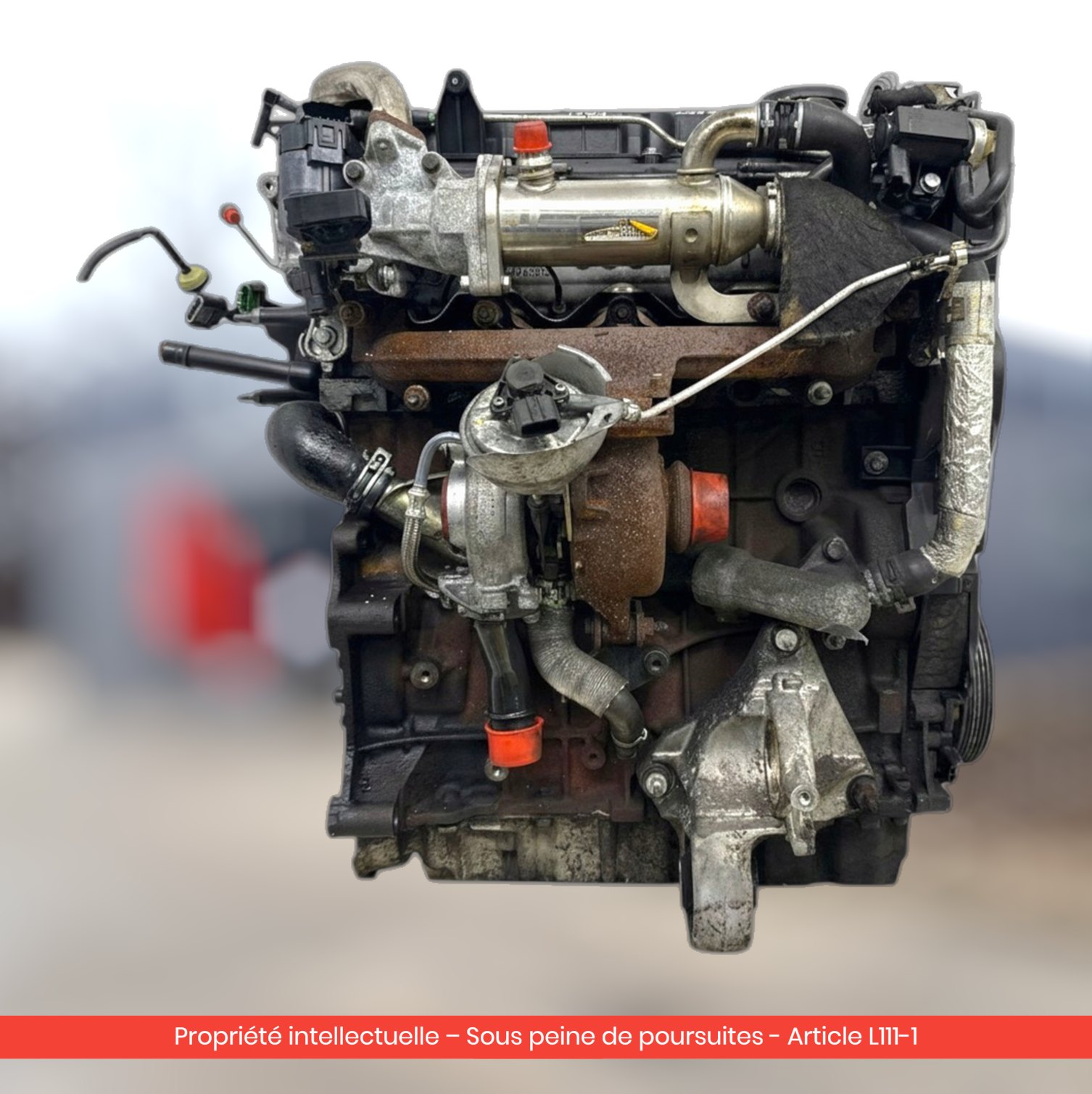 Moteur Peugeot 307 308 407 508 607 807 / Citroën C5 III C4 / Citroën C4 I RH01 — occasion — vue 2