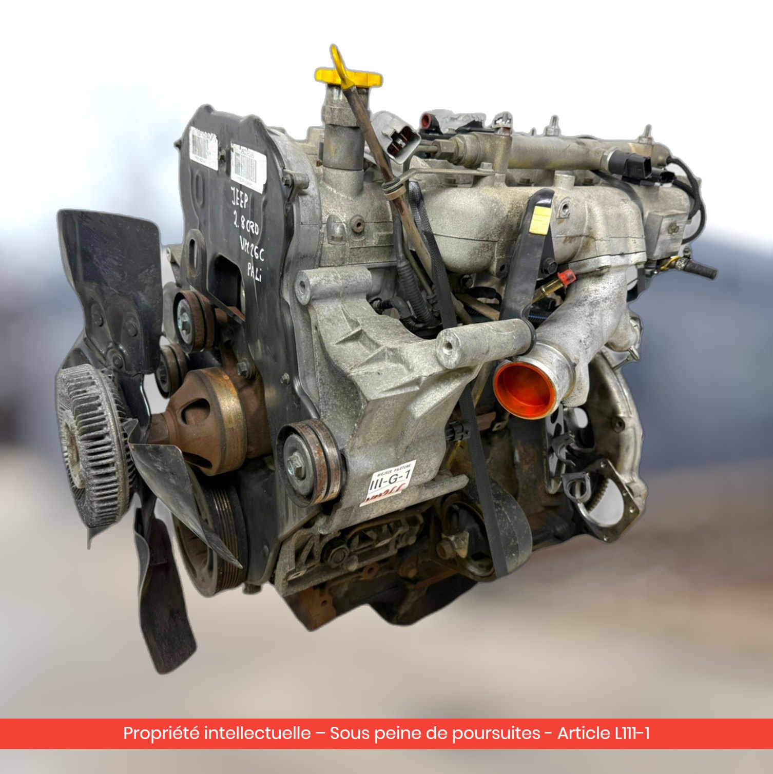 Moteur Jeep ENR VM26C — occasion — vue 2