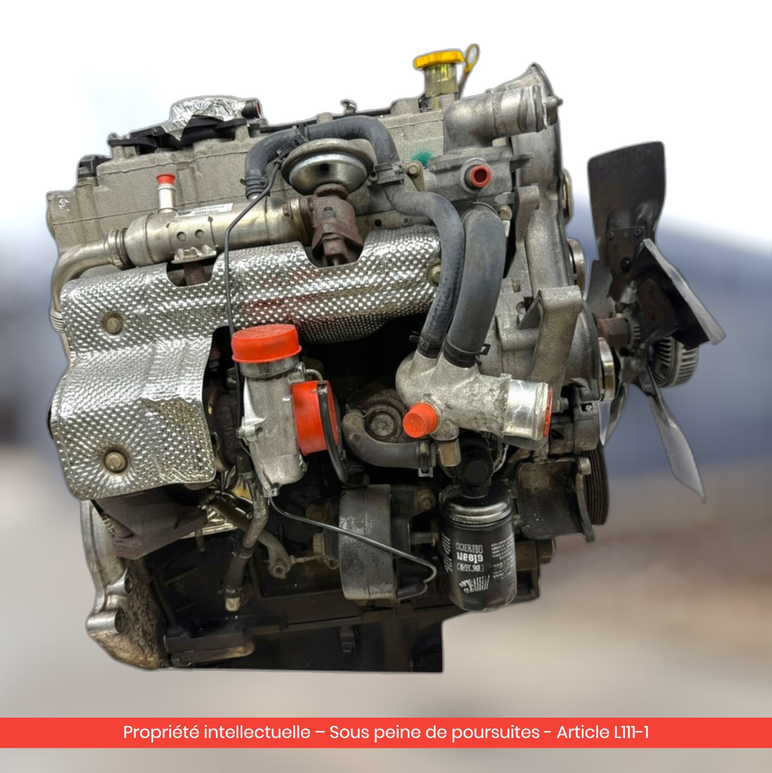Moteur Jeep ENR VM26C — occasion — vue 3