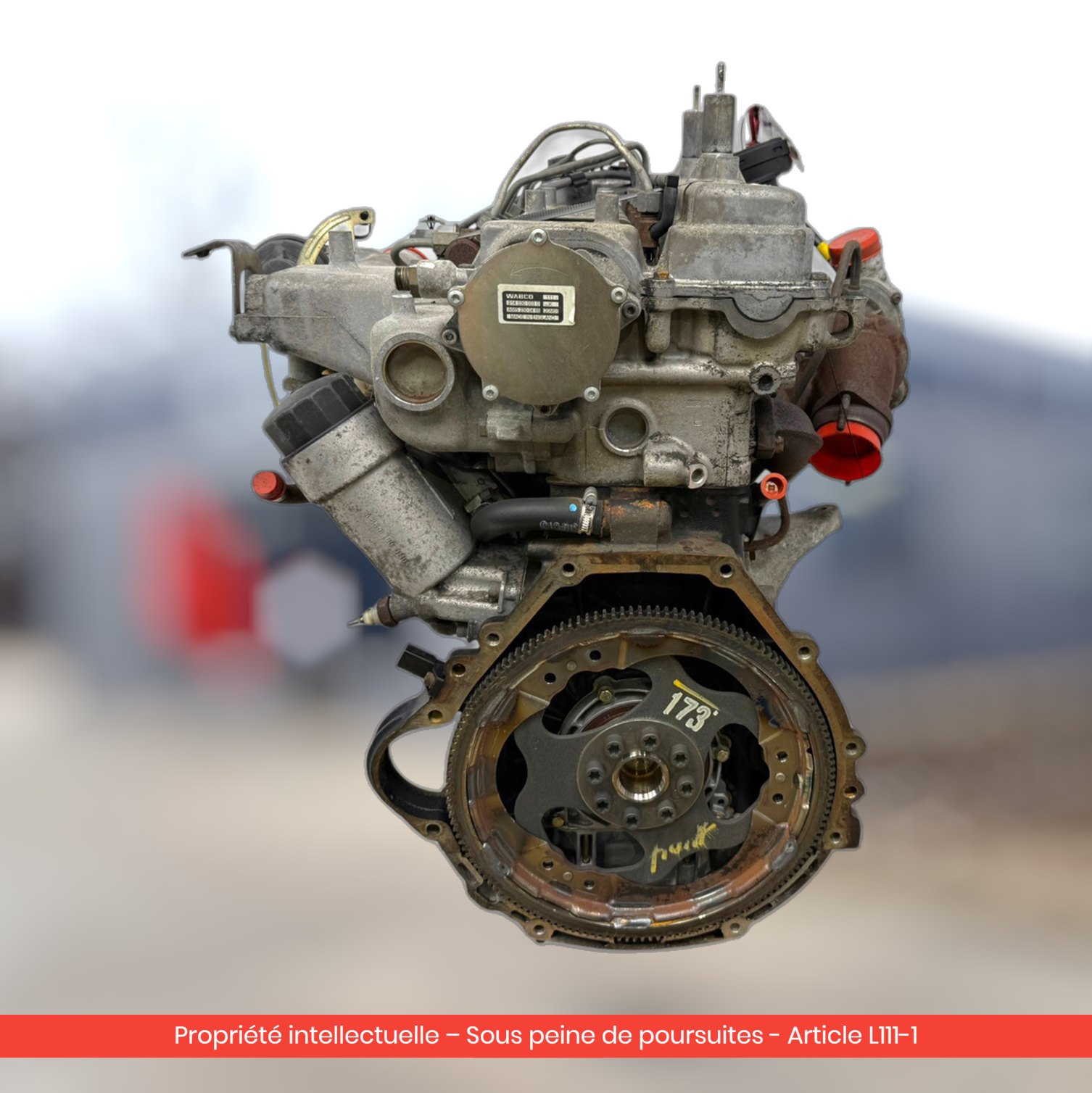 Moteur SsangYong 665 — occasion — vue 4