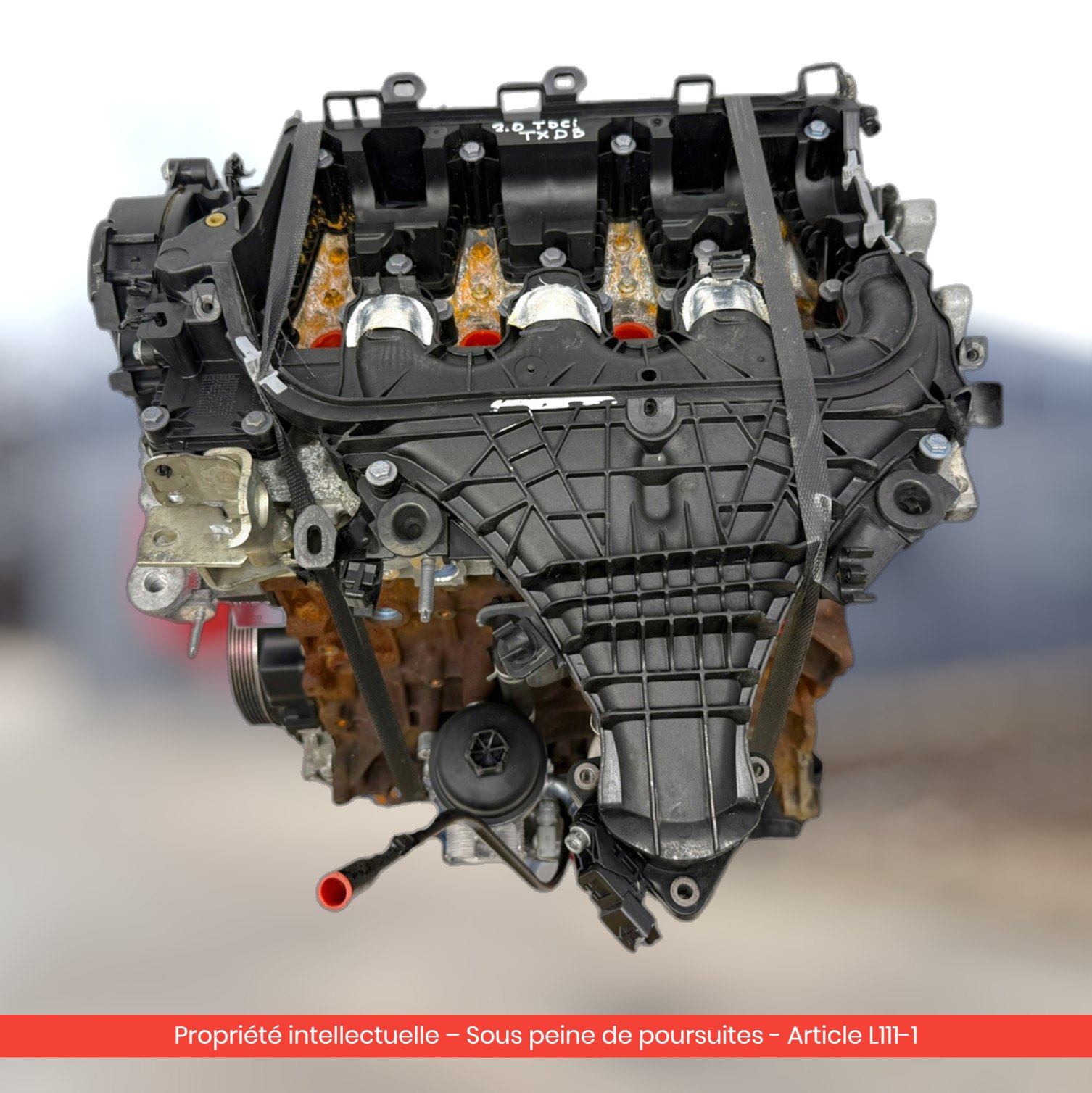 Moteur Ford Focus III MK3 TXDB — occasion — vue 3