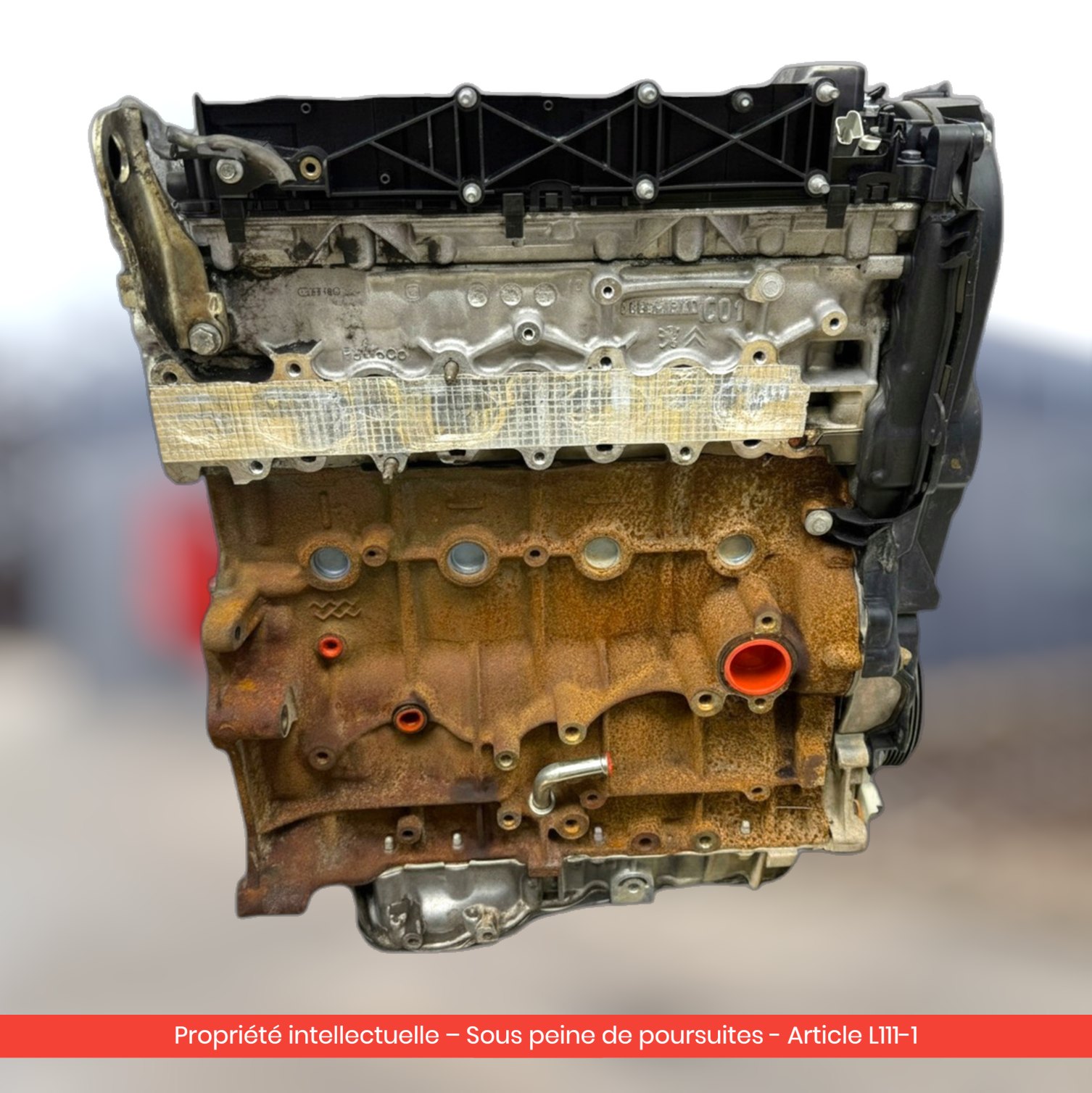 Moteur Ford Focus III MK3 TXDB — occasion — vue 4