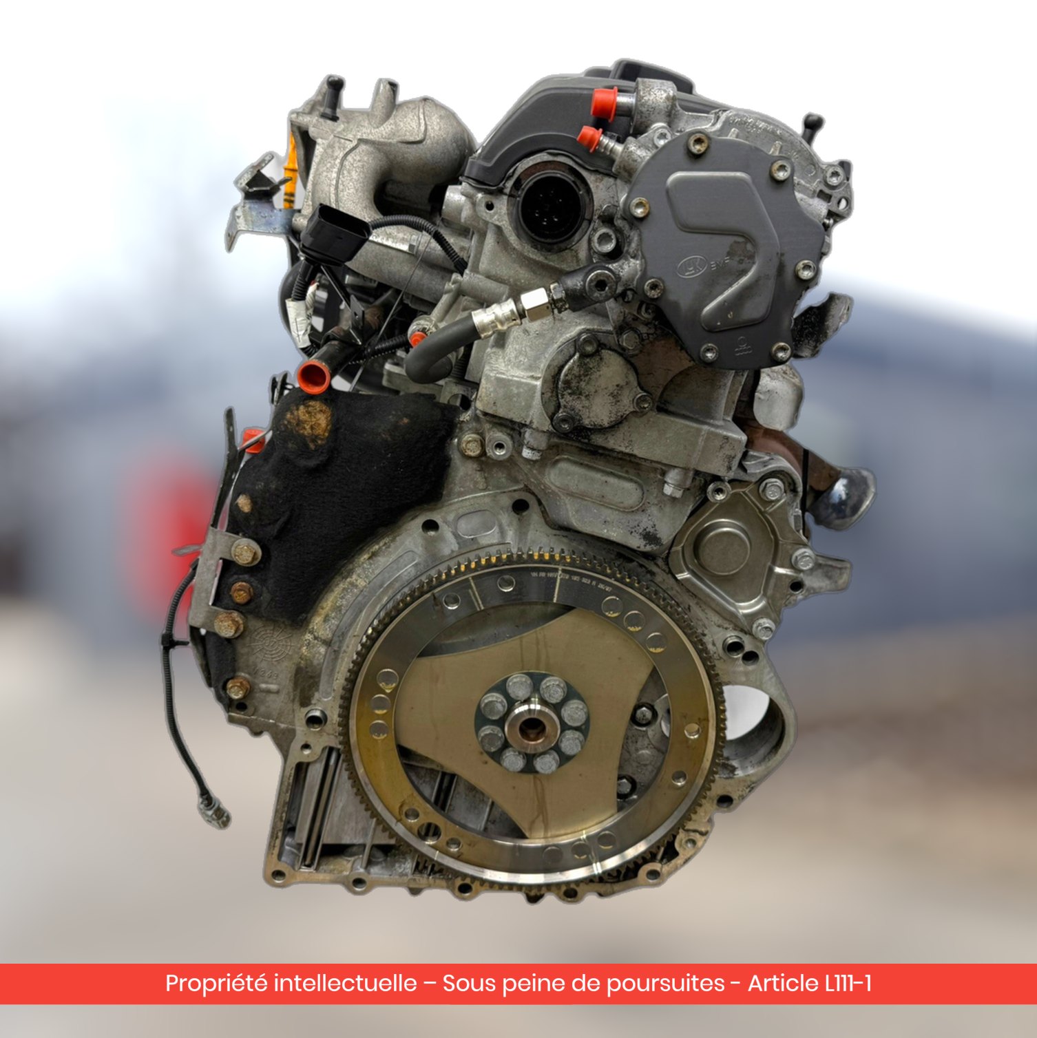 Moteur Volkswagen Touareg BPE — occasion — vue 2