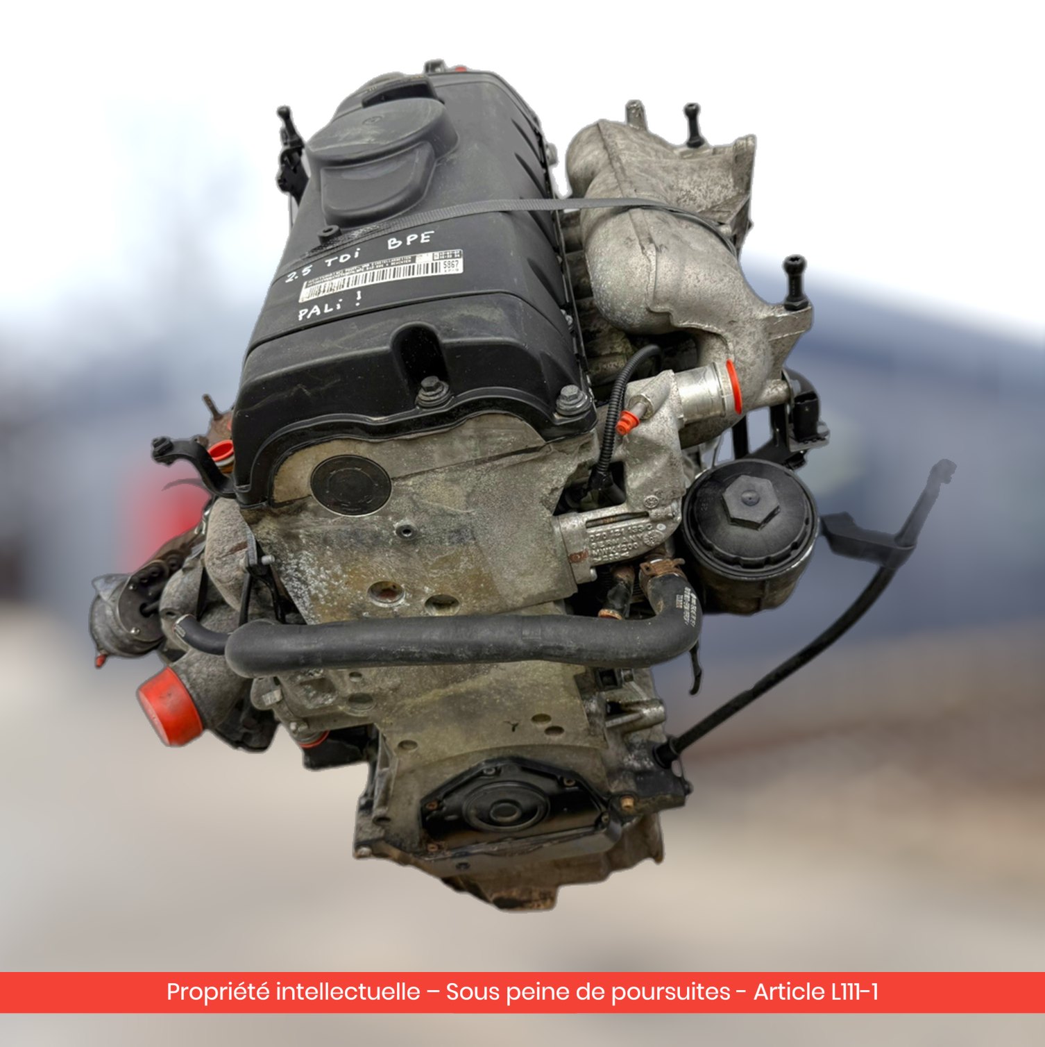 Moteur Volkswagen Touareg BPE — occasion — vue 3