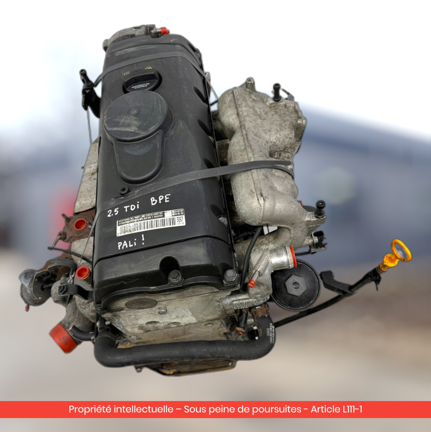 Moteur Volkswagen Touareg BPE — occasion — vue 4