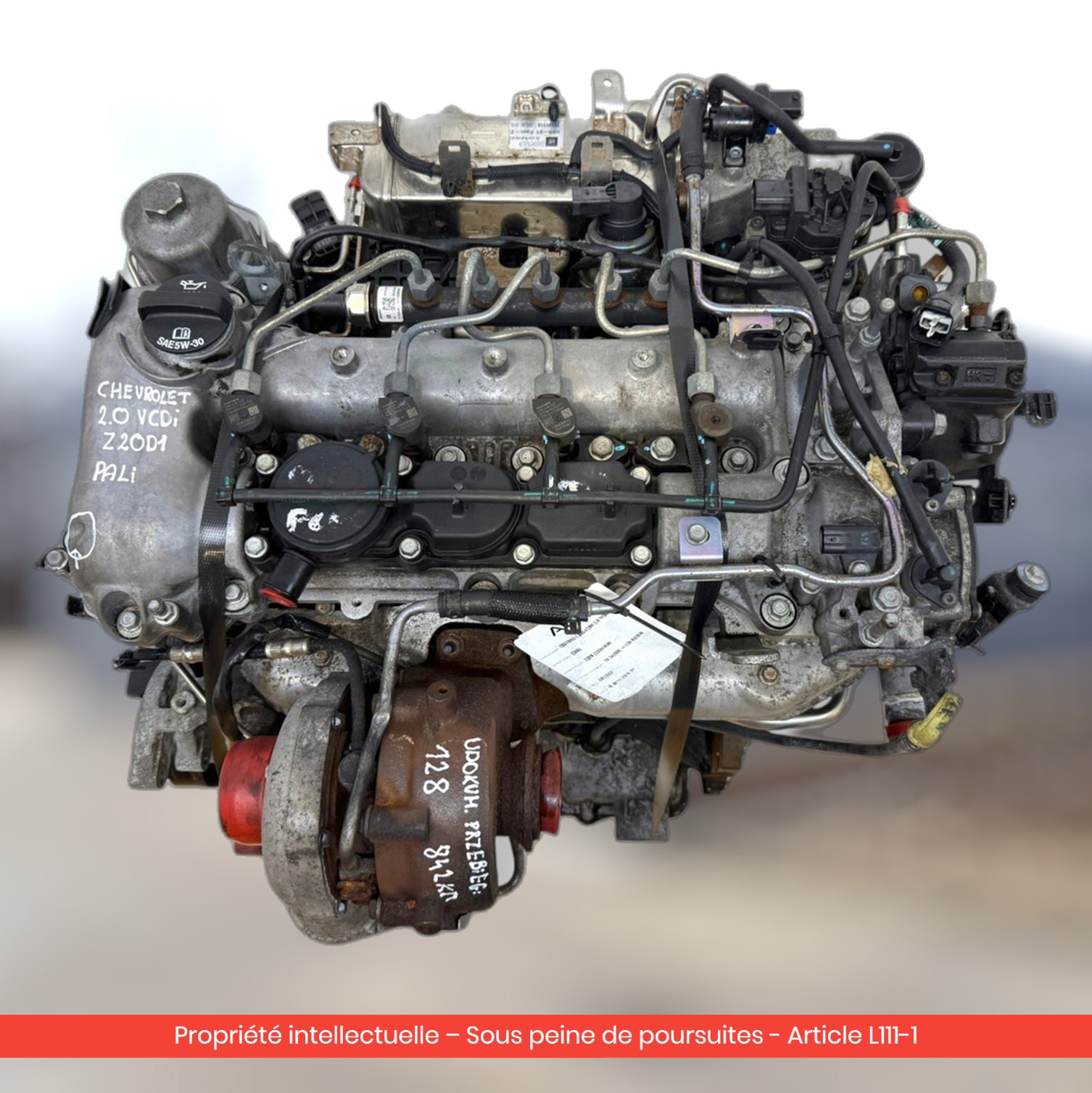 Moteur Chevrolet Orlando Z20D1 LNP — occasion — vue 1