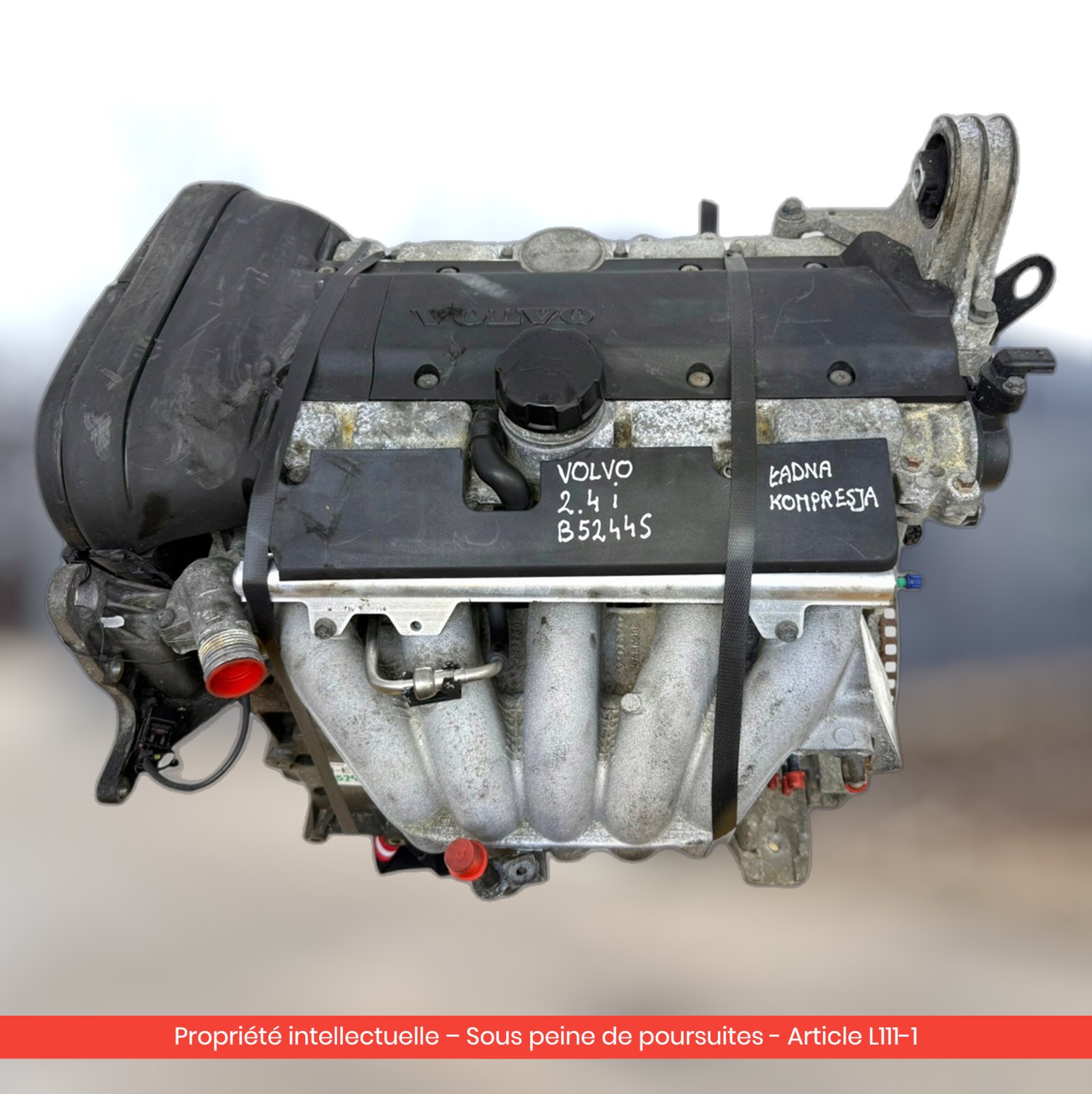 Moteur Volvo V70 II S60 S80 I B5244S — occasion — vue 3