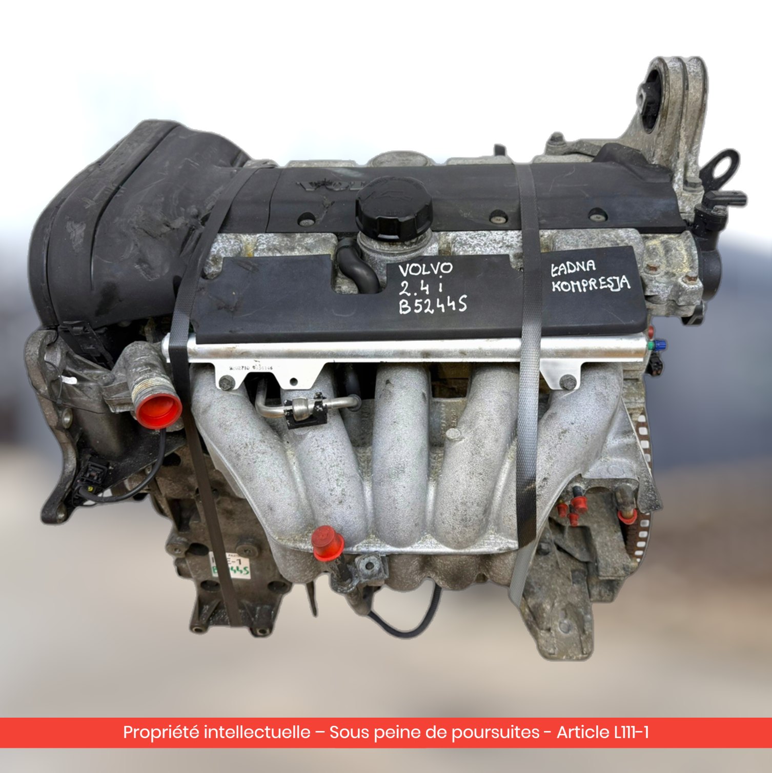 Moteur Volvo V70 II S60 S80 I B5244S — occasion — vue 4