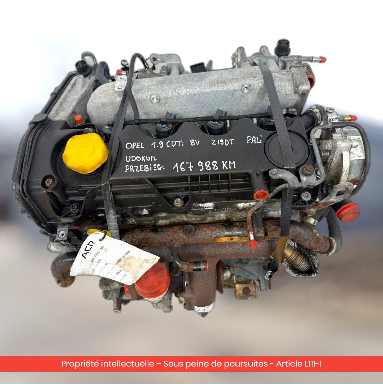 Moteur Opel Signum / Saab 9-3 II Z19DT — occasion — vue 2