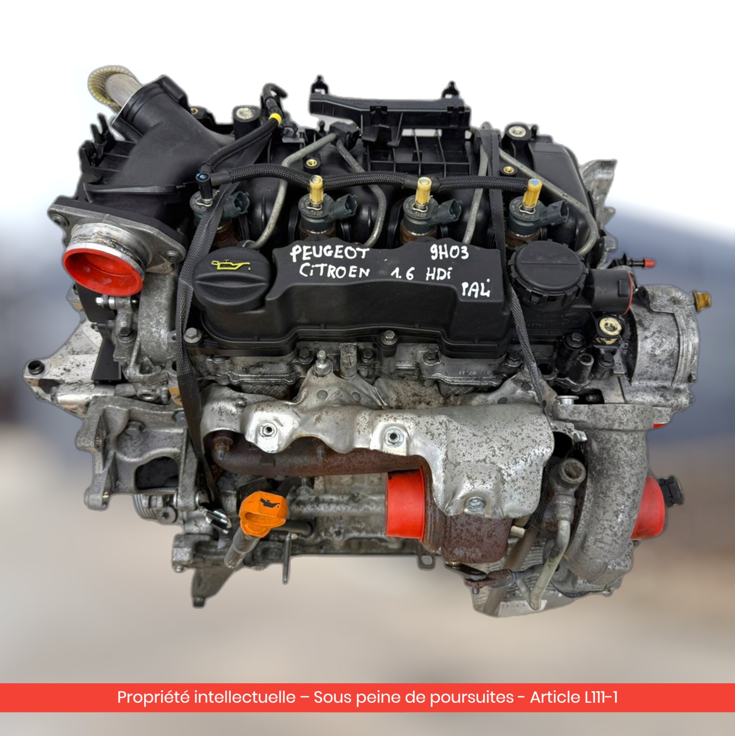 Moteur Citroën Berlingo III / Peugeot Partner III 9HT 9H03 — occasion — vue 2