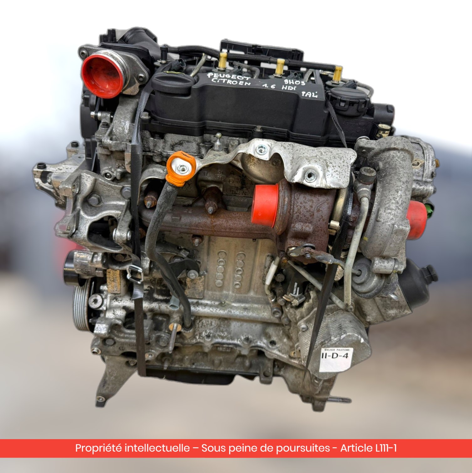 Moteur Citroën Berlingo III / Peugeot Partner III 9HT 9H03 — occasion — vue 3