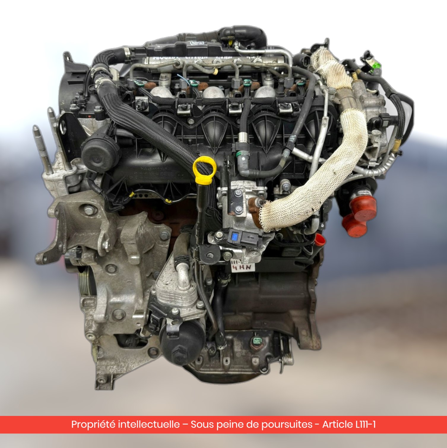 Moteur Citroën C-crosser / Peugeot 4007 / Mitsubishi Outlander II 4HN — occasion — vue 4