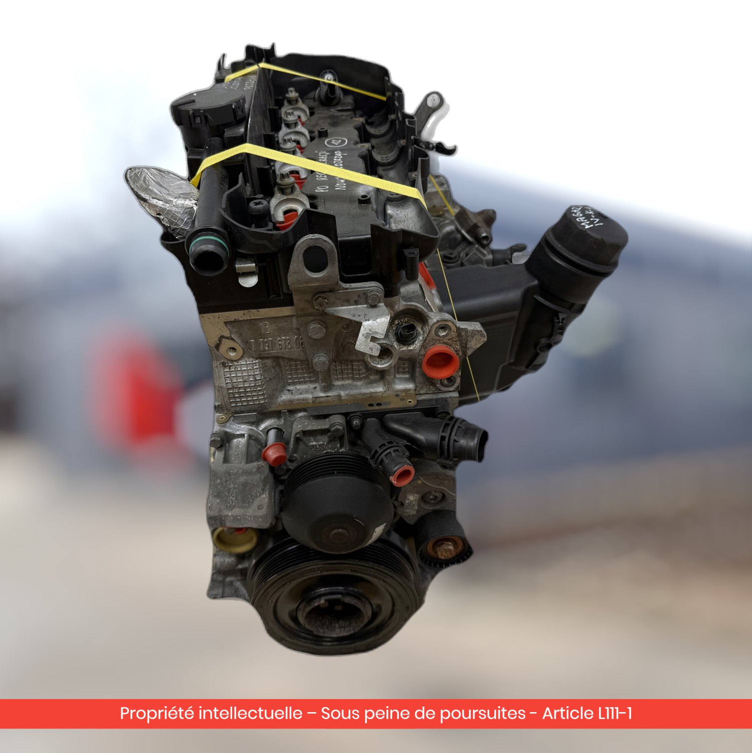 Moteur BMW E90 E91 E92 E60 E61 X3 E83 E87 E88 D N47D20C — occasion — vue 4