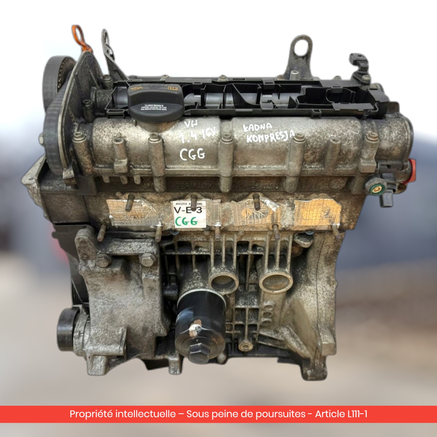 Moteur Volkswagen Golf VI / Seat Altea / Škoda Octavia II CGG CGGA — occasion — vue 2