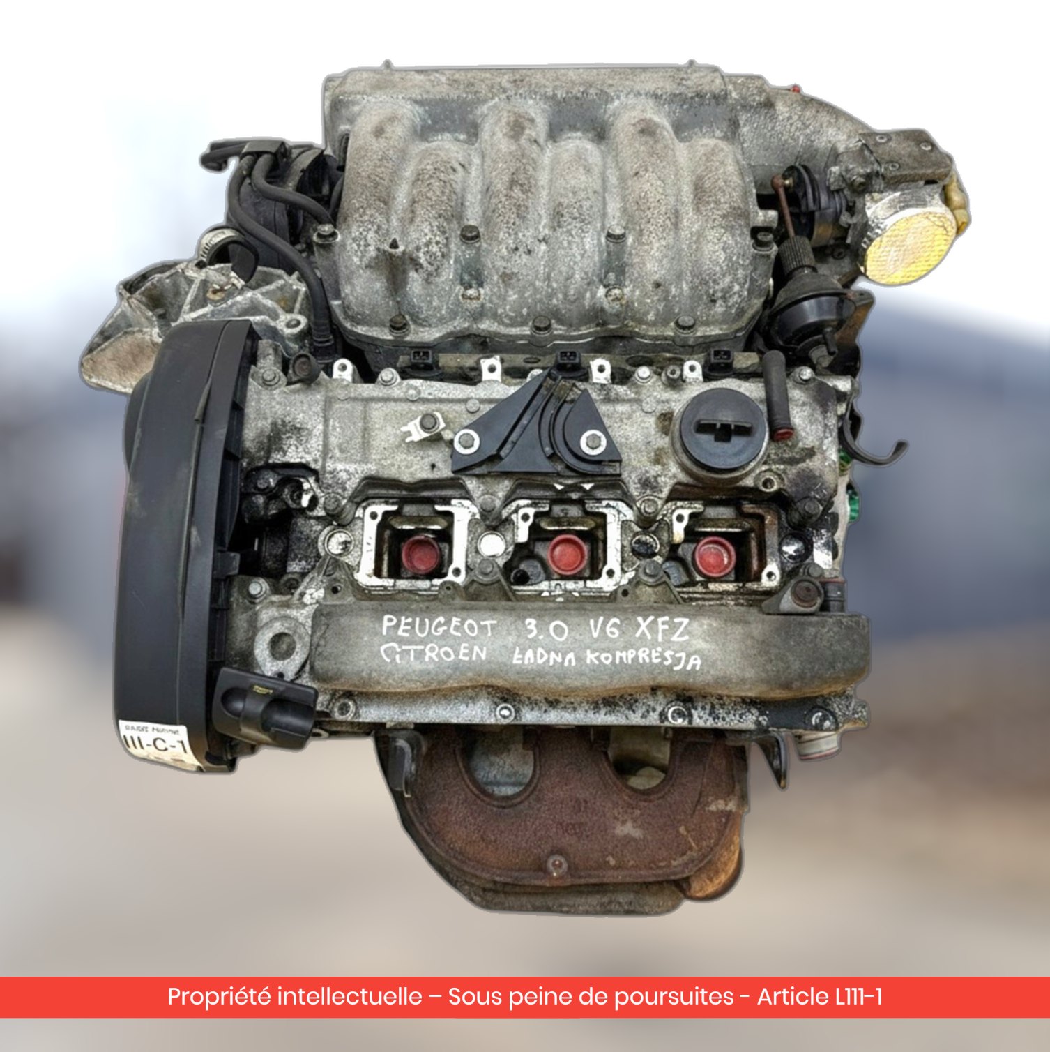 Moteur Peugeot 406 605 / Citroën Xantia XM V6 XFZ — occasion — vue 3