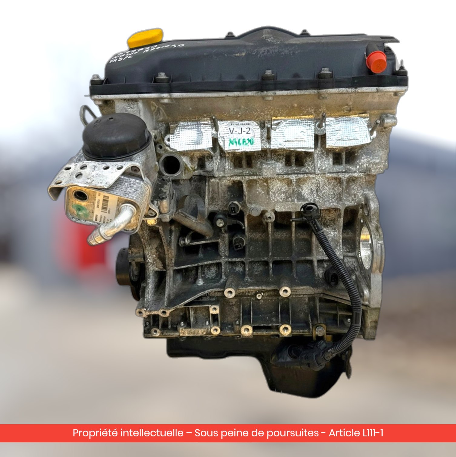 Moteur BMW X1 E84 E90 E91 E92 E93 E46 E81 E87 N46B20 N46B20B — occasion — vue 4