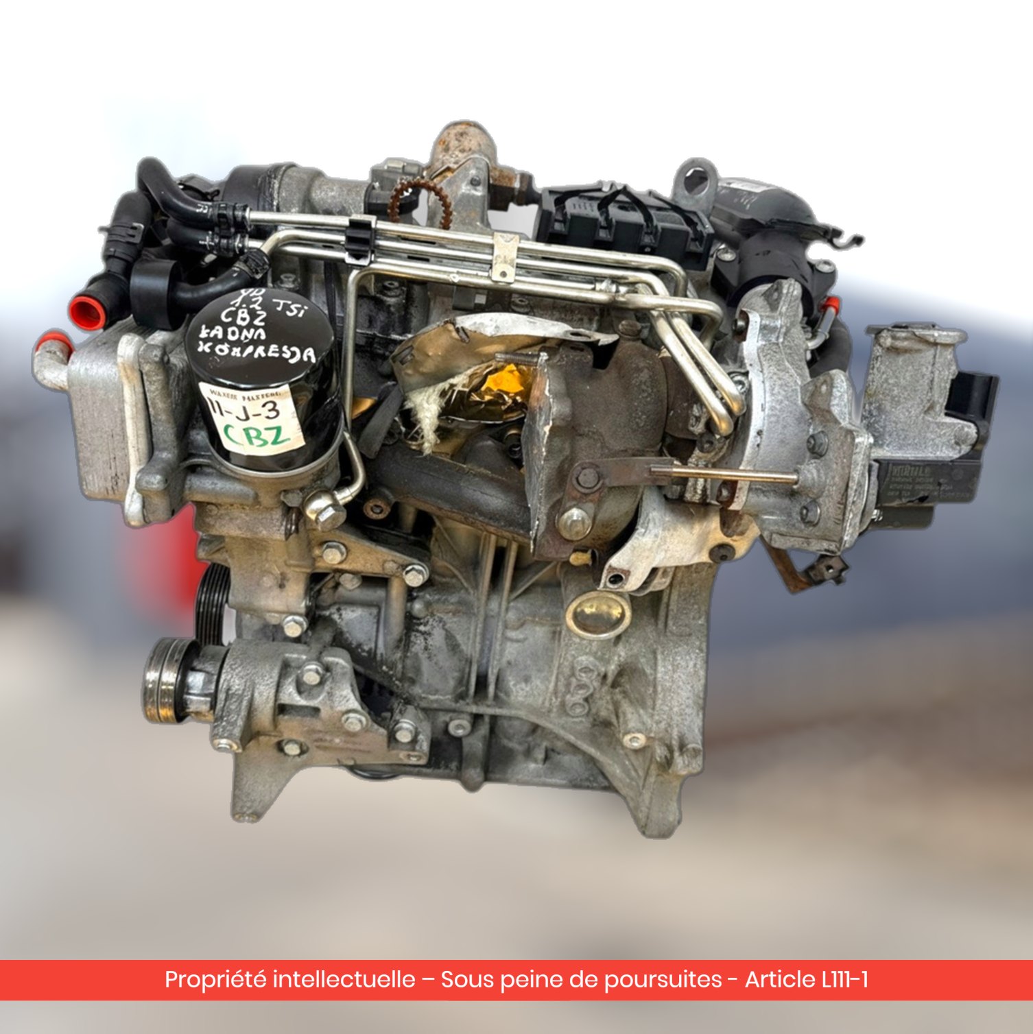 Moteur Volkswagen Golf V VI / Audi A3 8P1 / Škoda Yeti CBZ — occasion — vue 2