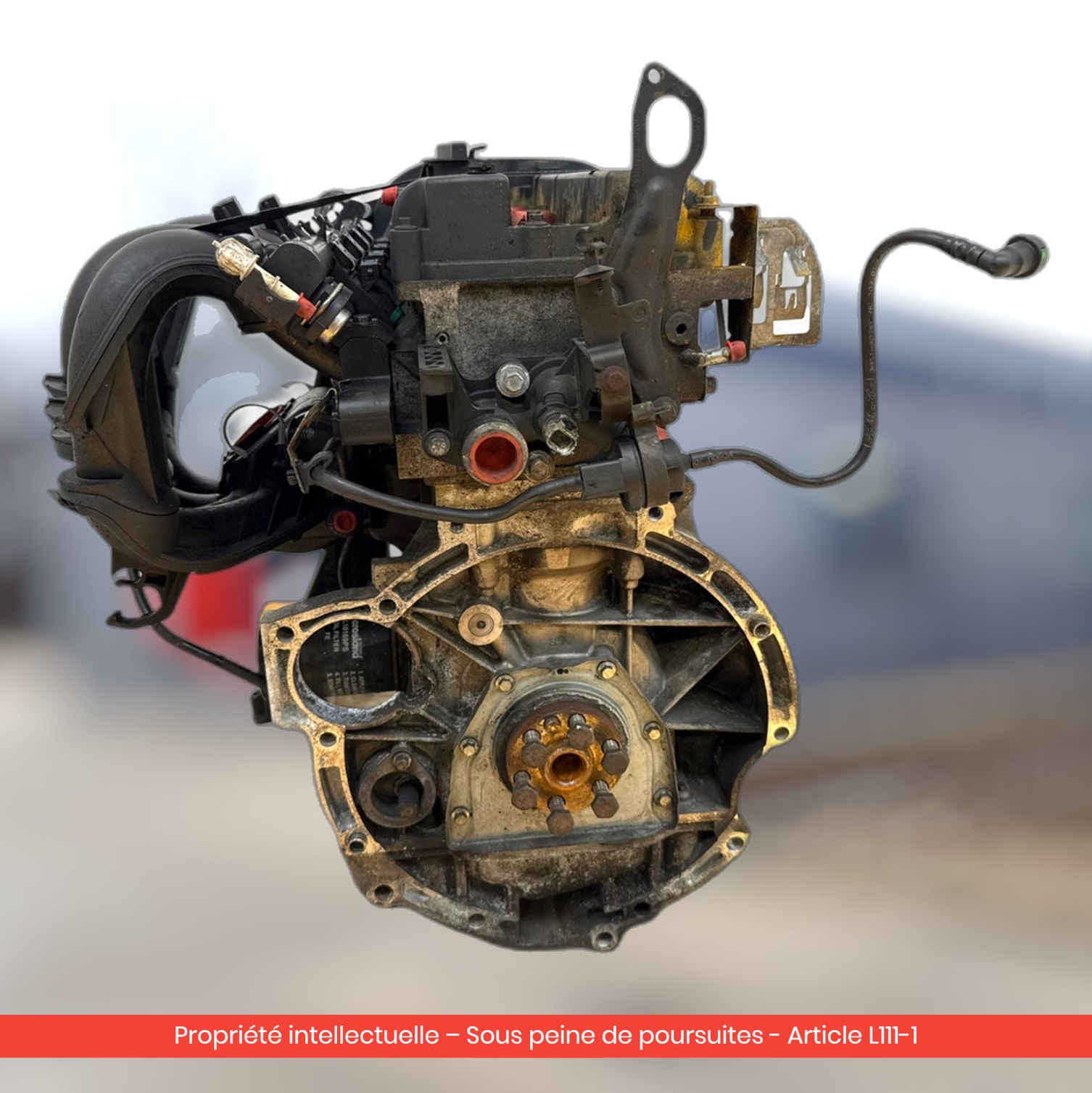 Moteur Ford Focus II MK2 SHDA — occasion — vue 3