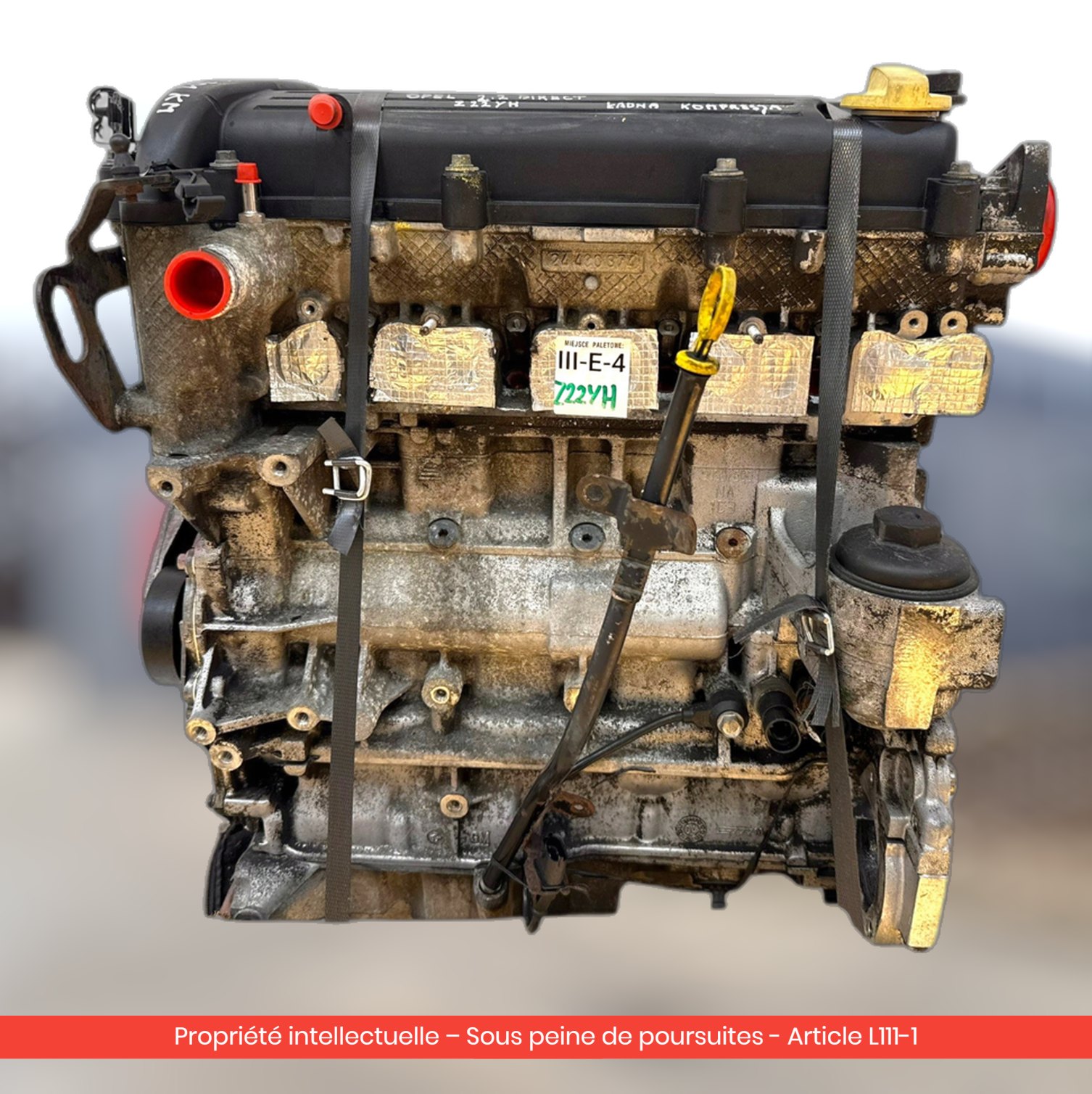 Moteur Opel Vectra C Z22YH — occasion — vue 2
