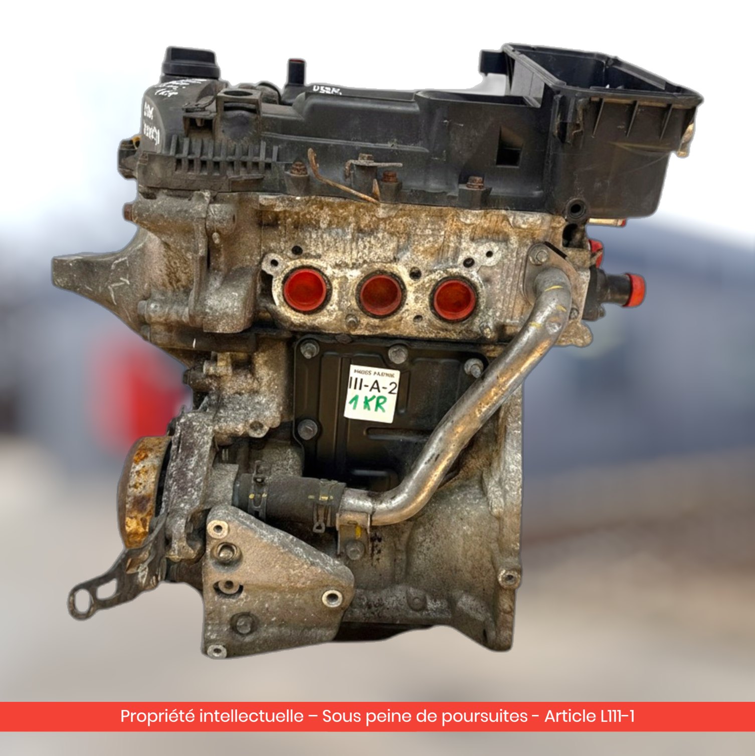 Moteur Peugeot 107 / Citroën C1 / Toyota Aygo 1KR — occasion — vue 2