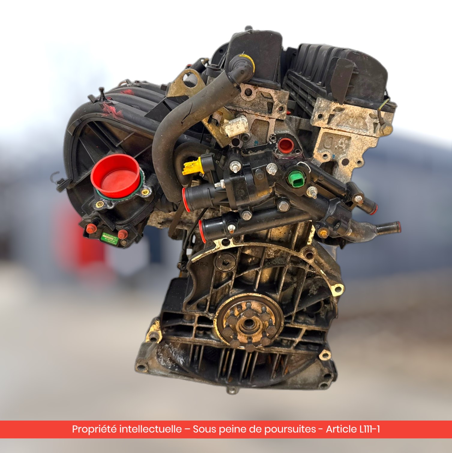 Moteur Peugeot 307 308 407 807 / Citroën C4 C5 C8 RFJ — occasion — vue 2