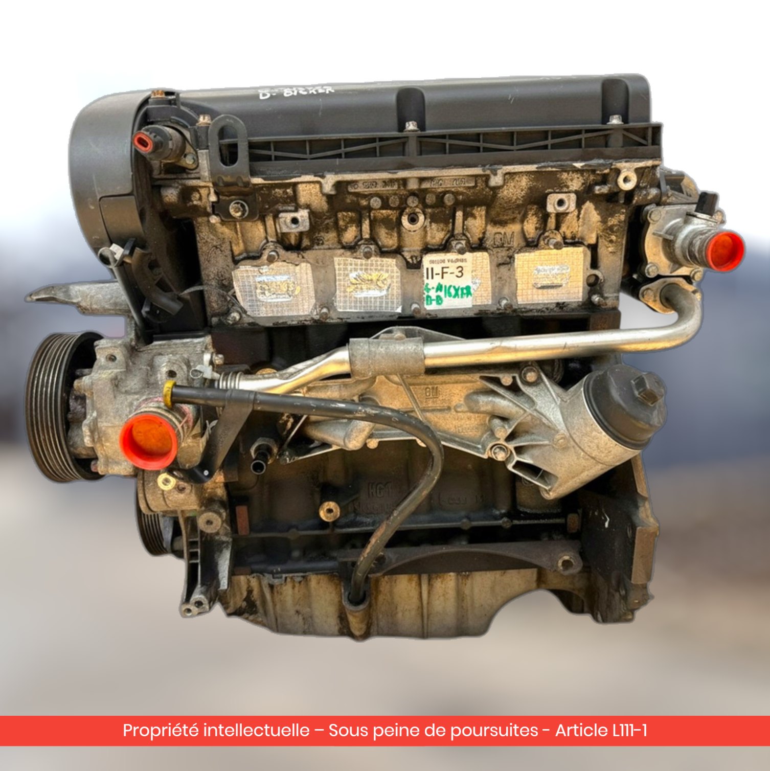 Moteur Opel Astra IV J B16XER — occasion — vue 2