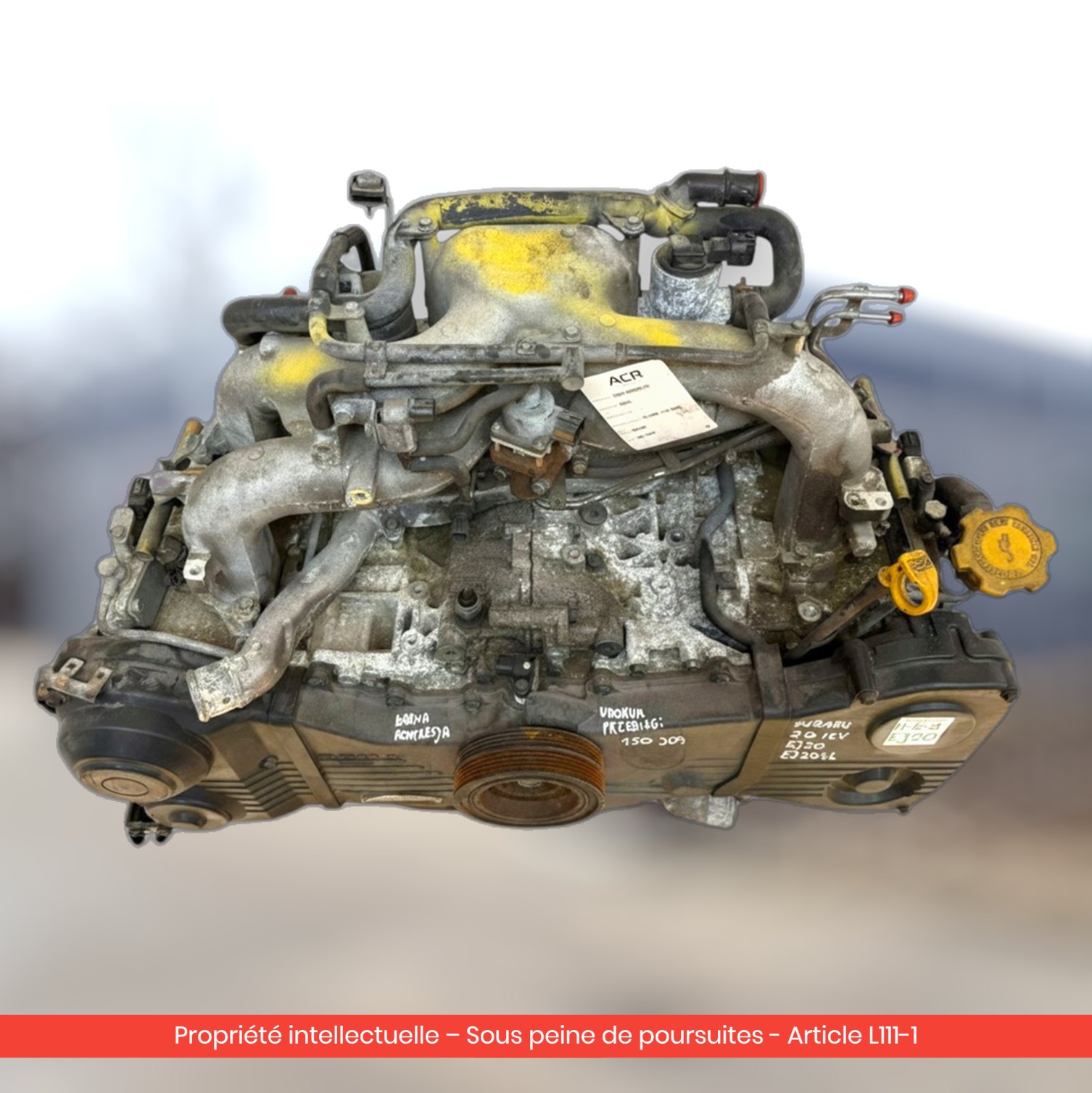 Moteur Subaru EJ204 EJ204L — occasion — vue 3