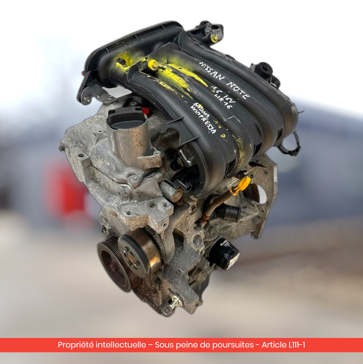 Moteur Nissan Juke / Nissan Note HR16 HR16DE — occasion — vue 4