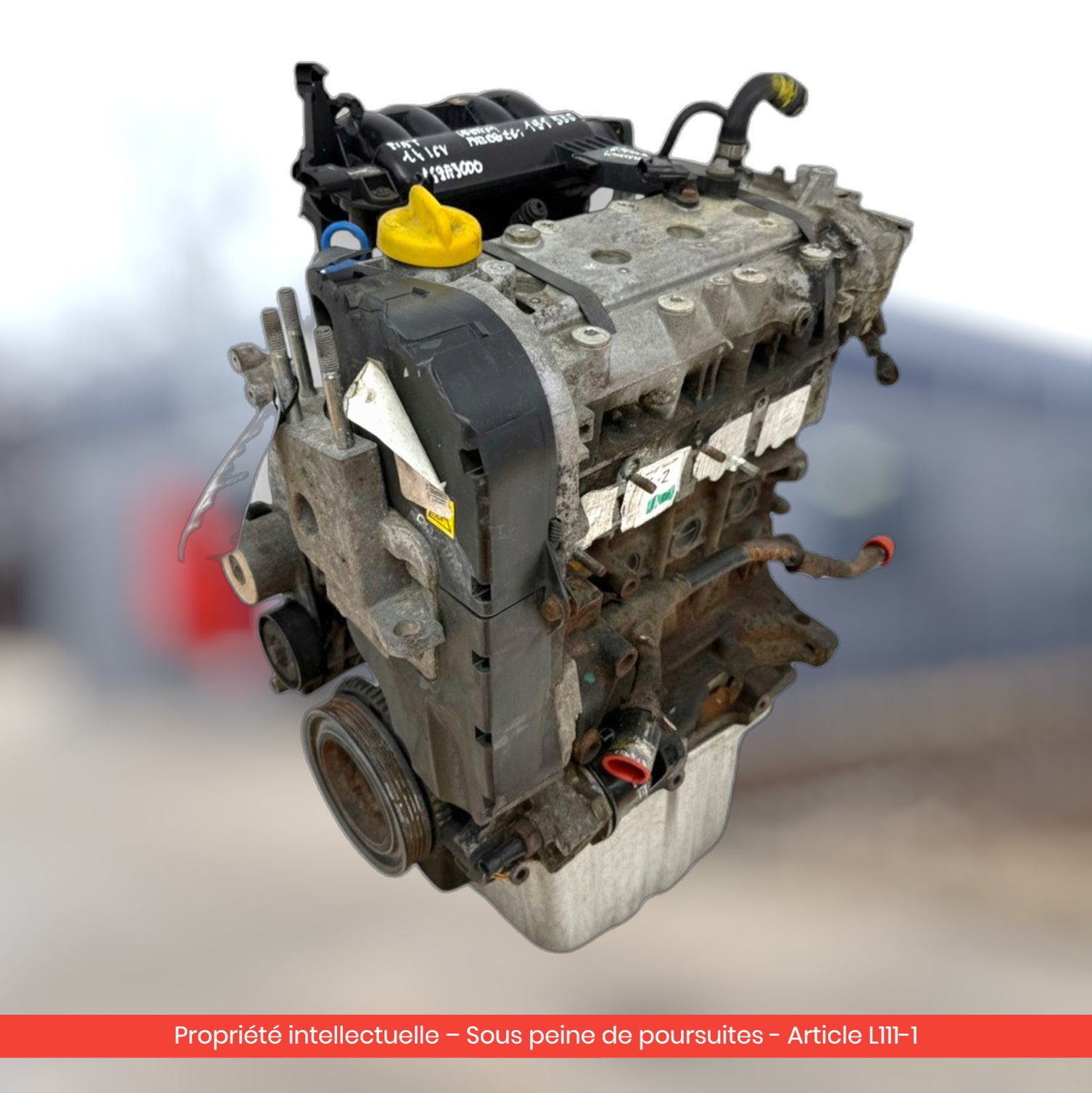Moteur Fiat 500 / Fiat Panda II 100KM 169A3000 — occasion — vue 4