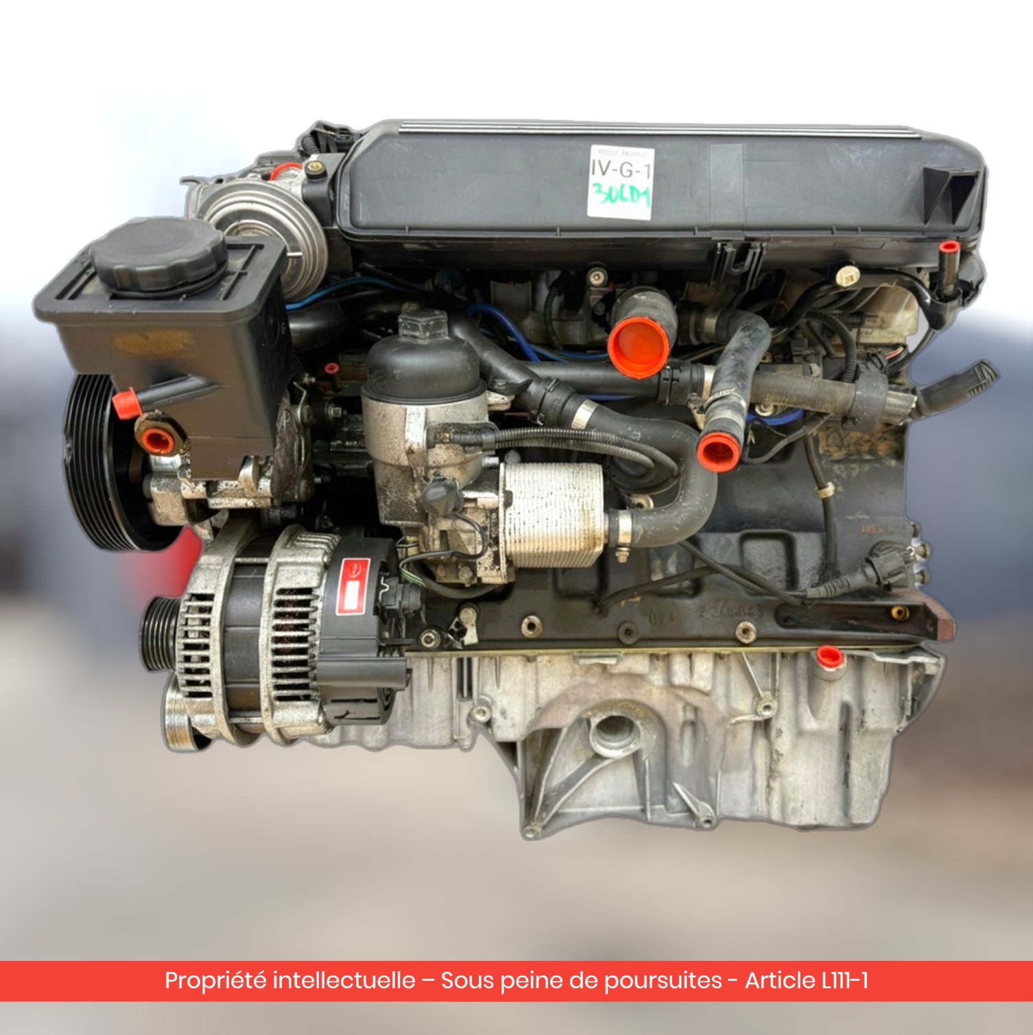 Moteur BMW X5 E53 D M57D30 — occasion — vue 4