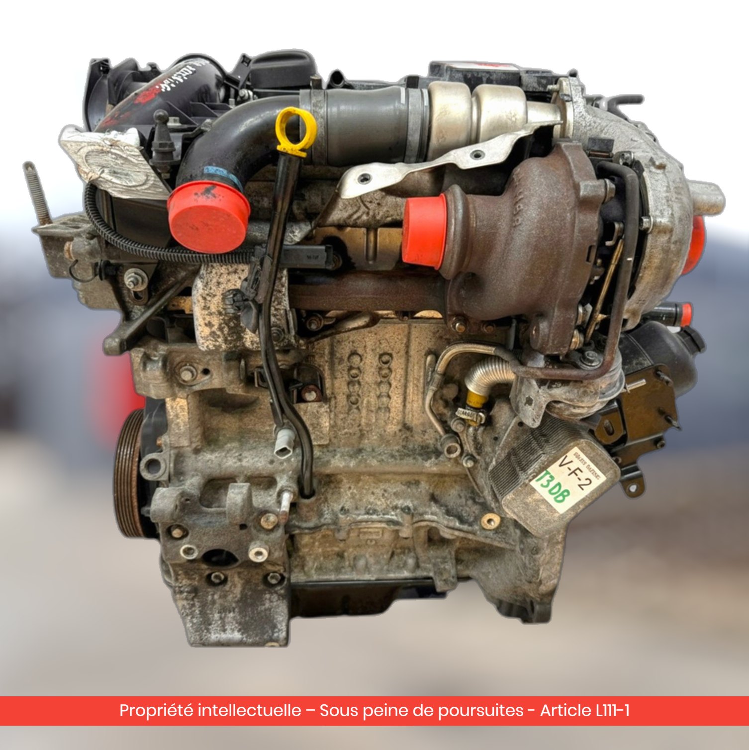 Moteur Ford Focus III / Ford C-max II T3DB — occasion — vue 1