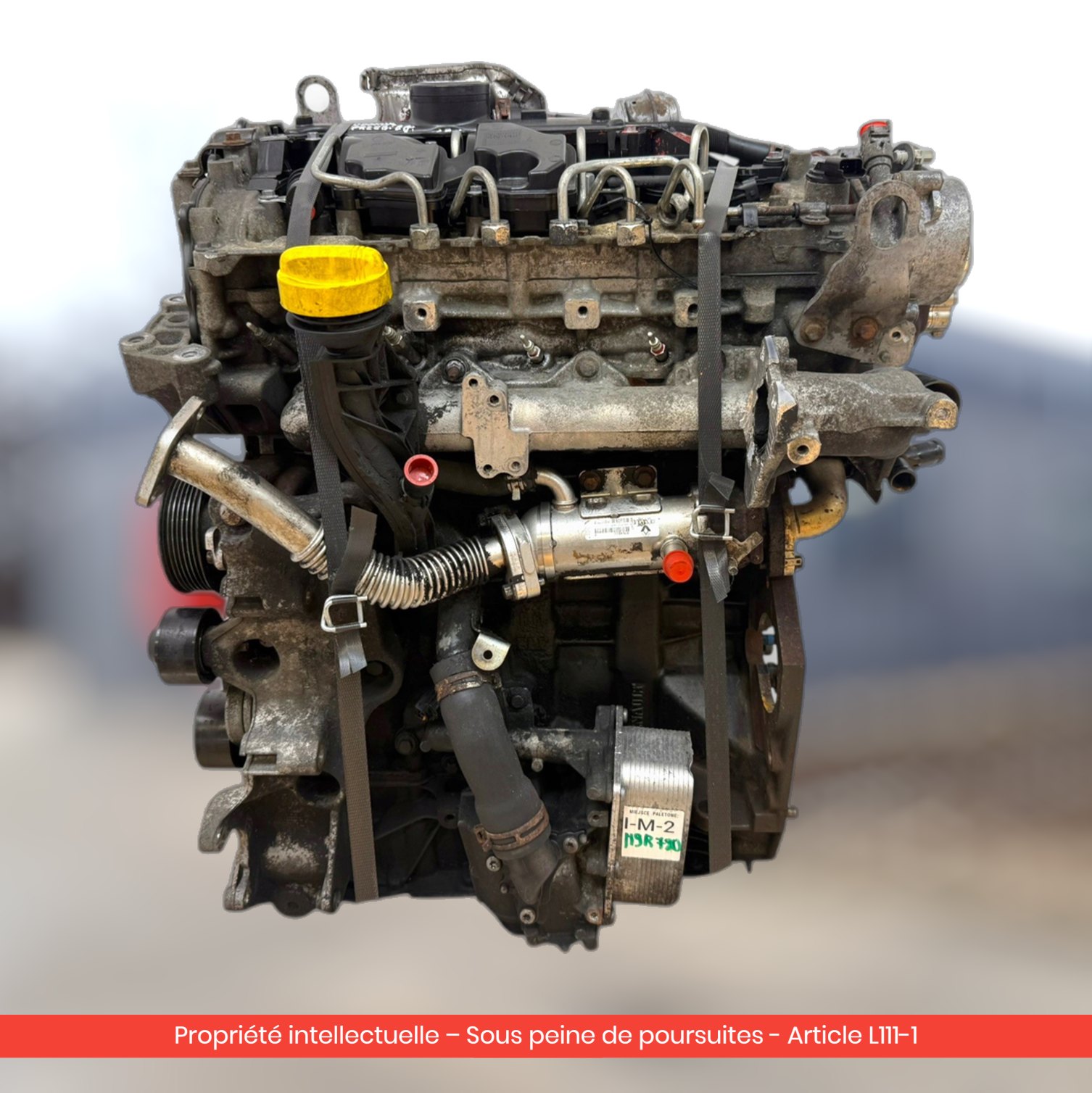 Moteur Renault Trafic / Nissan Primastar M9R780 M9RE780 — occasion — vue 2