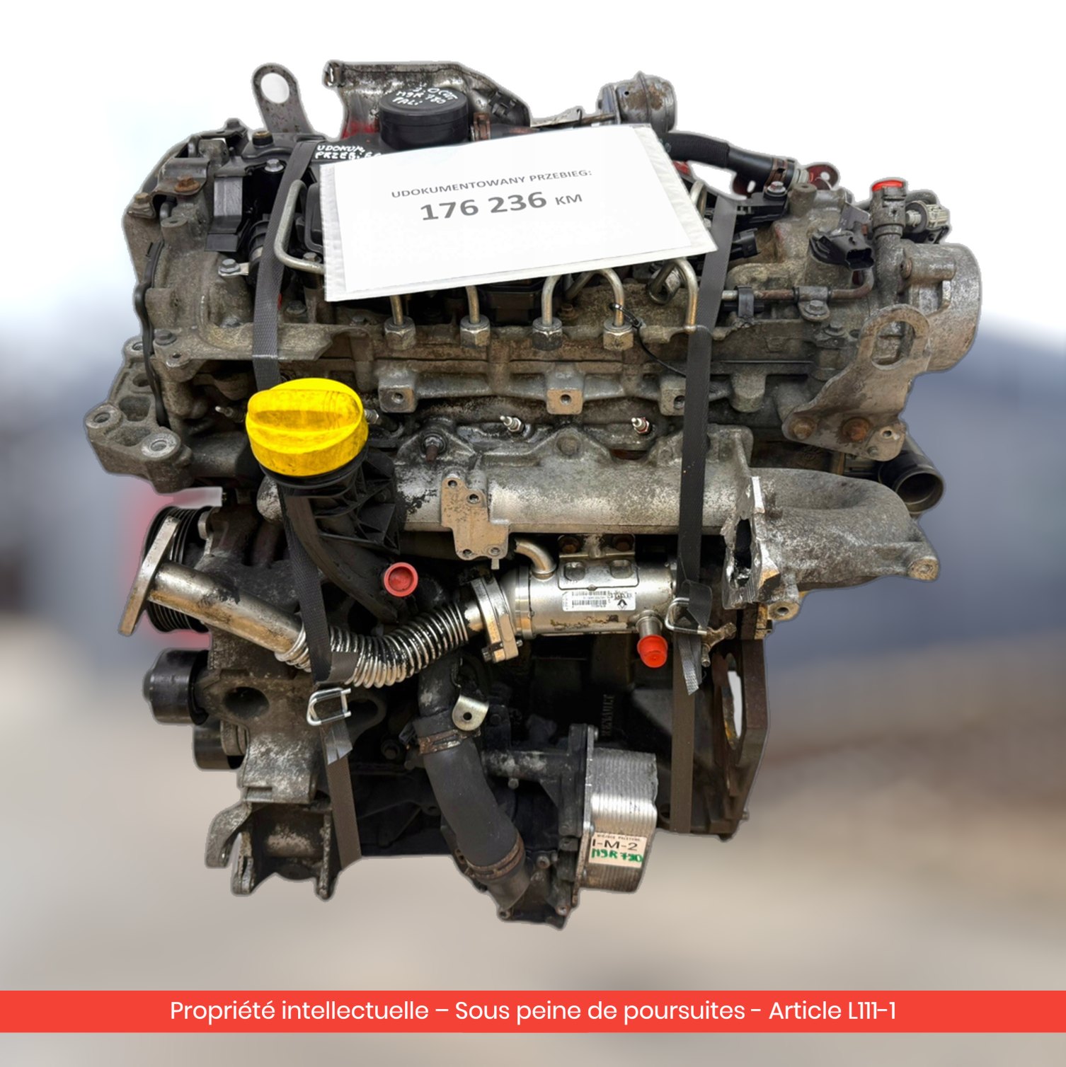 Moteur Renault Trafic / Nissan Primastar M9R780 M9RE780 — occasion — vue 3