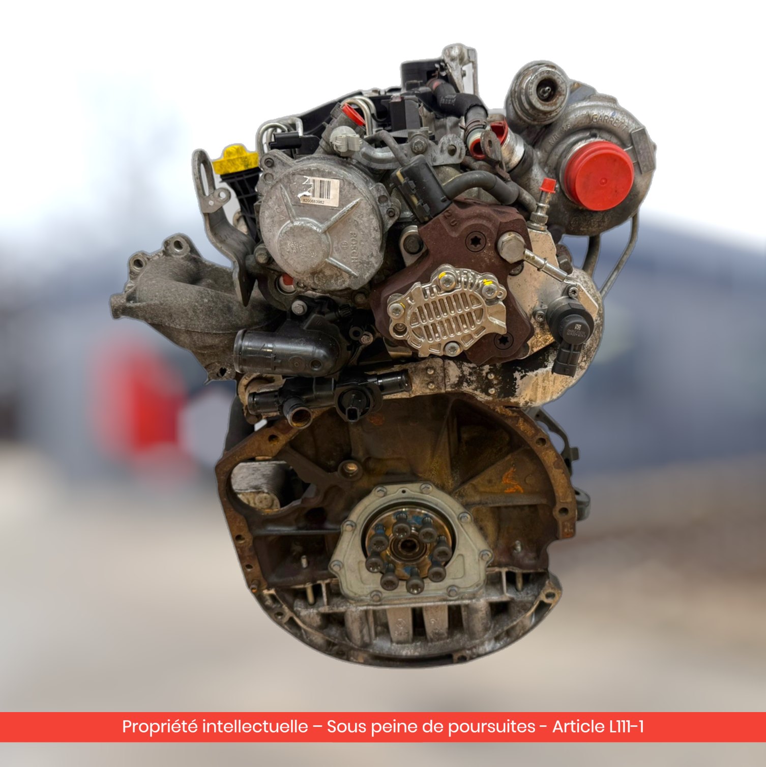 Moteur Renault Trafic / Nissan Primastar M9R780 M9RE780 — occasion — vue 4