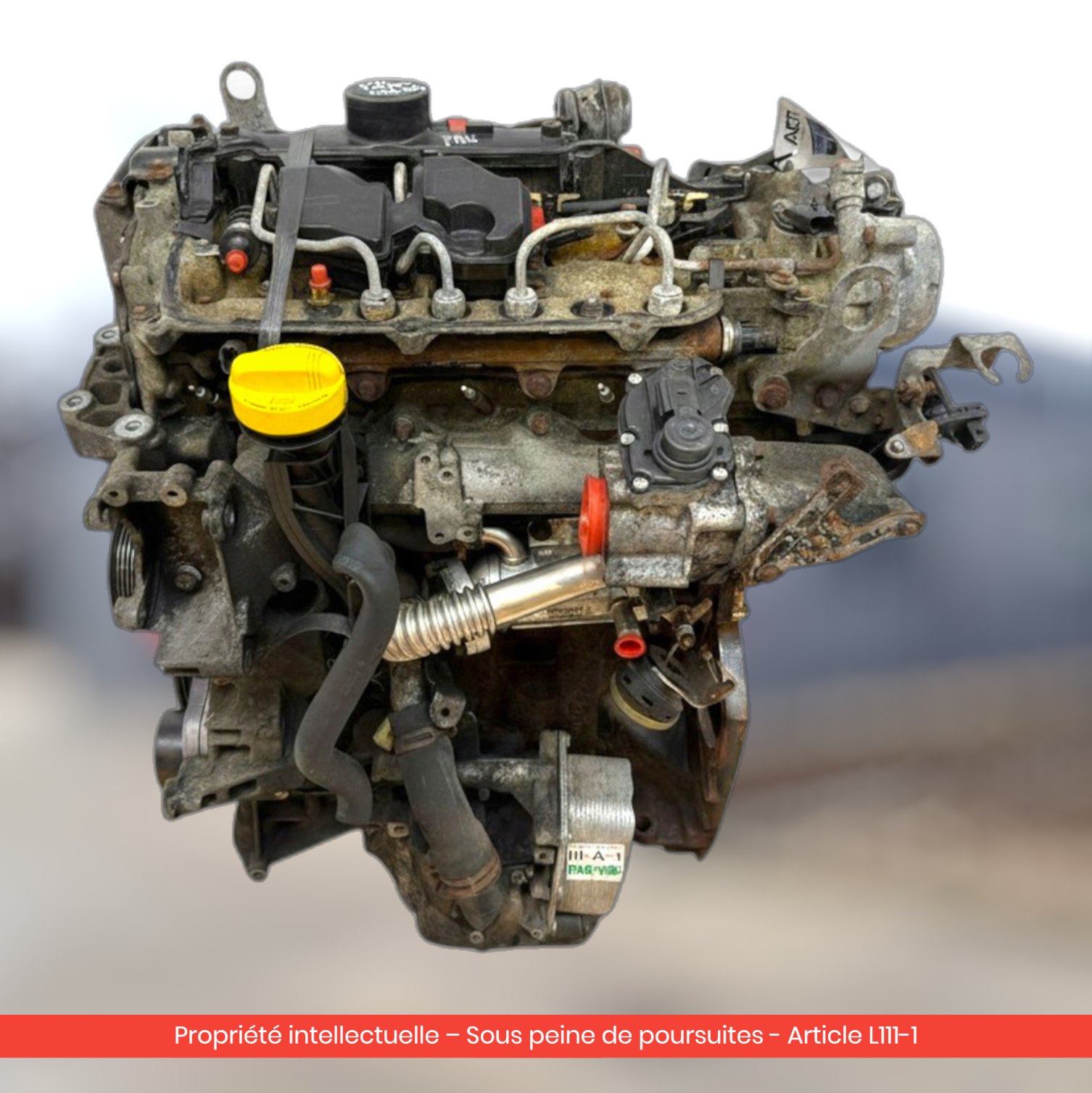 Moteur Opel Vivaro / Renault Trafic / Nissan Primastar M9R780 — occasion — vue 3