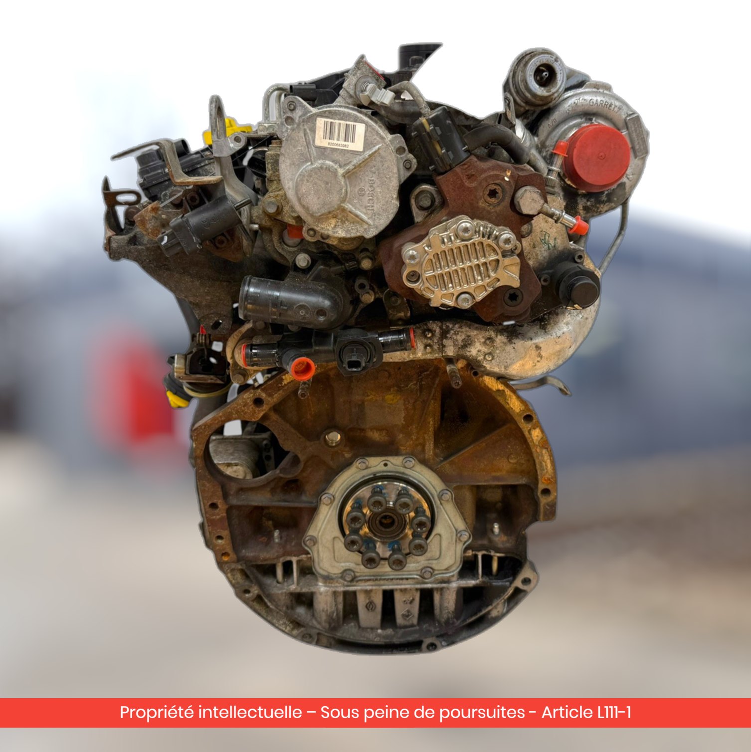 Moteur Opel Vivaro / Renault Trafic / Nissan Primastar M9R780 — occasion — vue 4