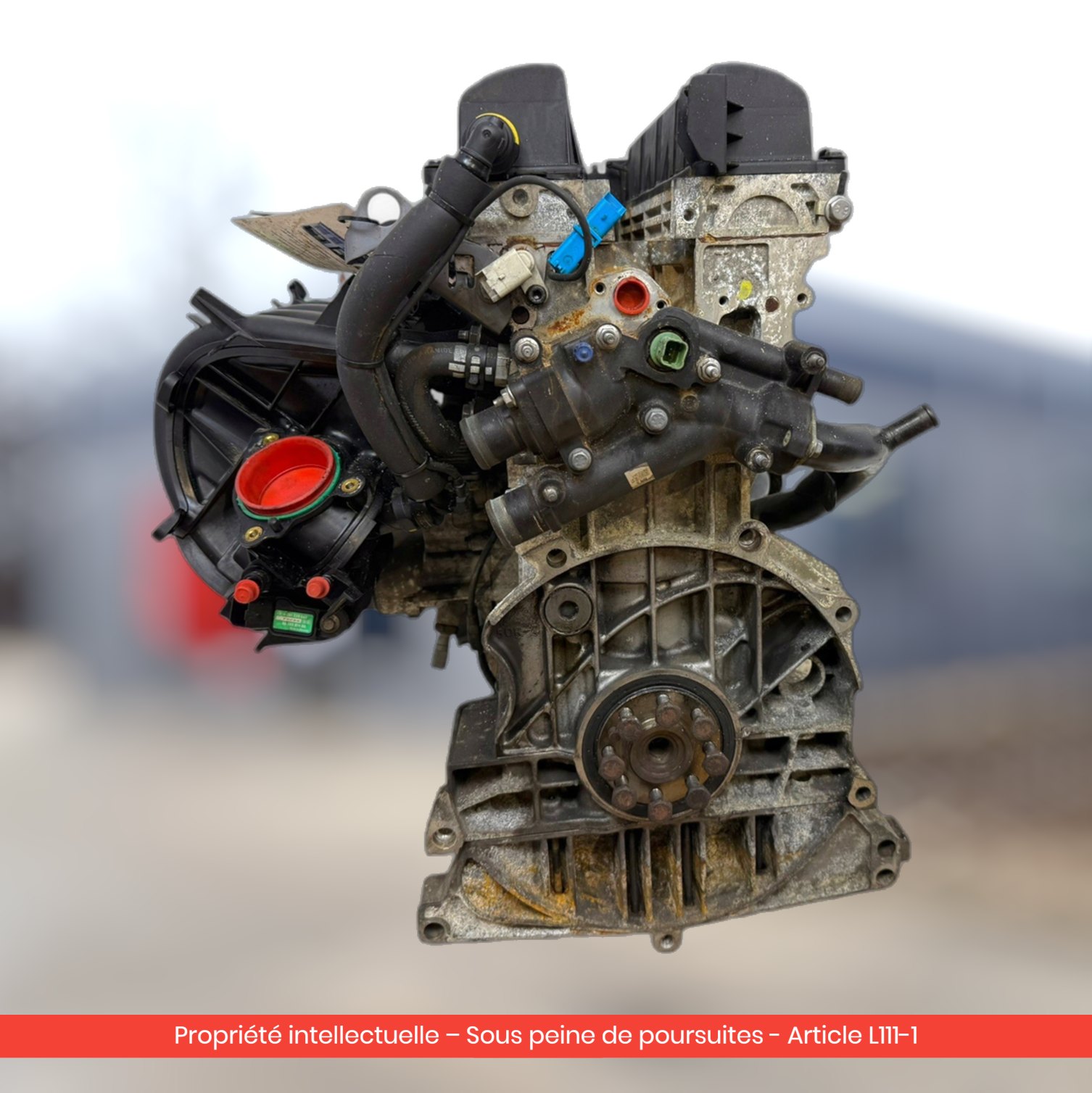 Moteur Citroën C4 / Peugeot 407 6FY — occasion — vue 2