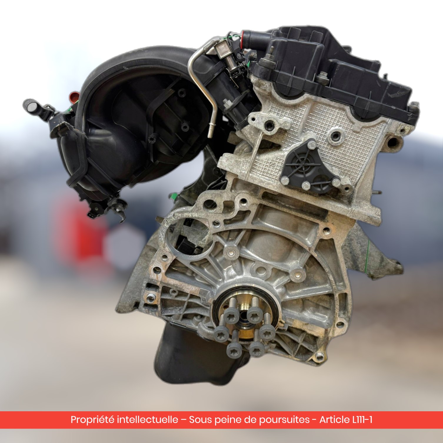Moteur BMW E46 E81 E87 E90 E91 116 316 I N45B16 N45B16A — occasion — vue 2