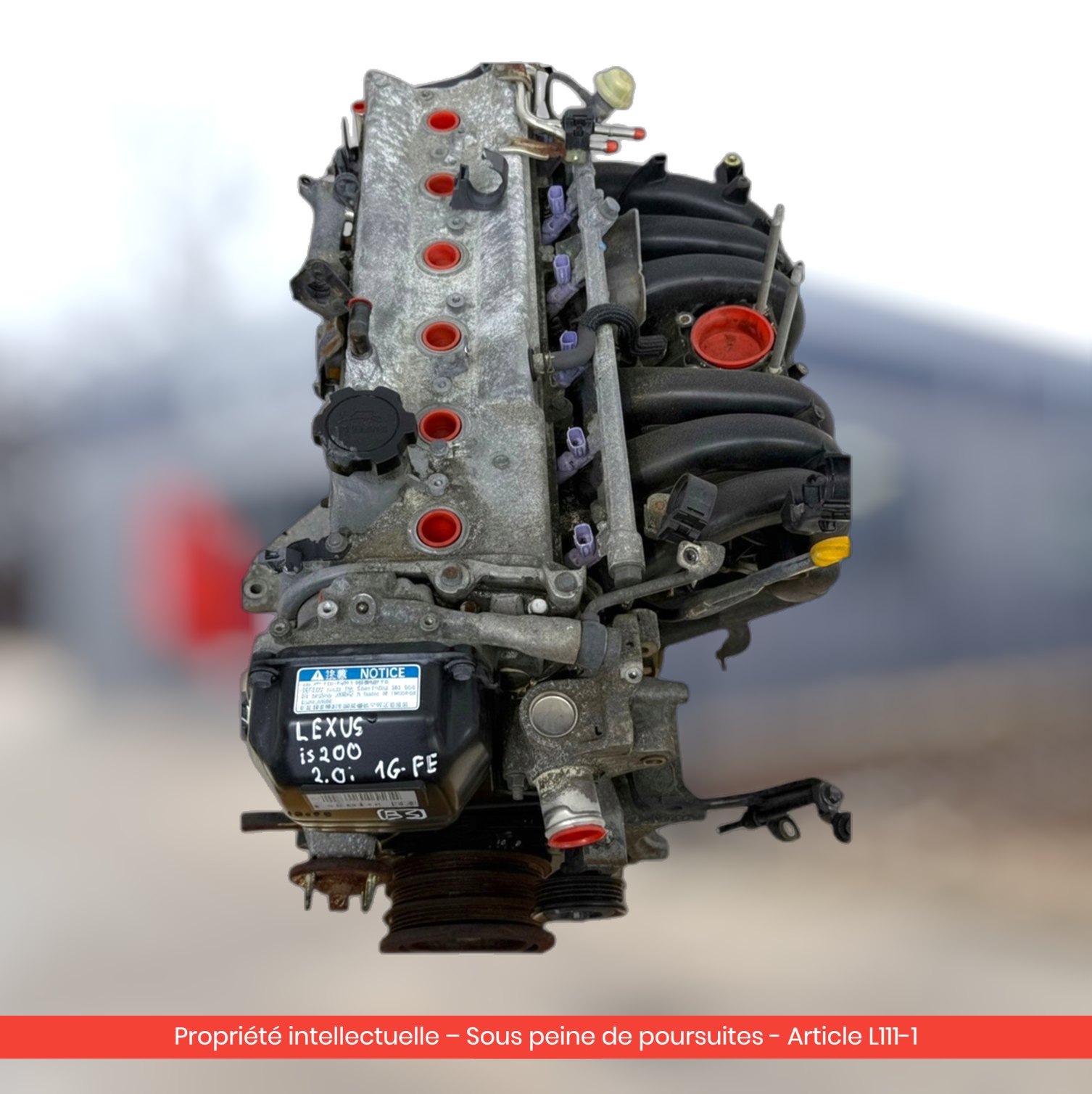 Moteur Lexus 1G — occasion — vue 1