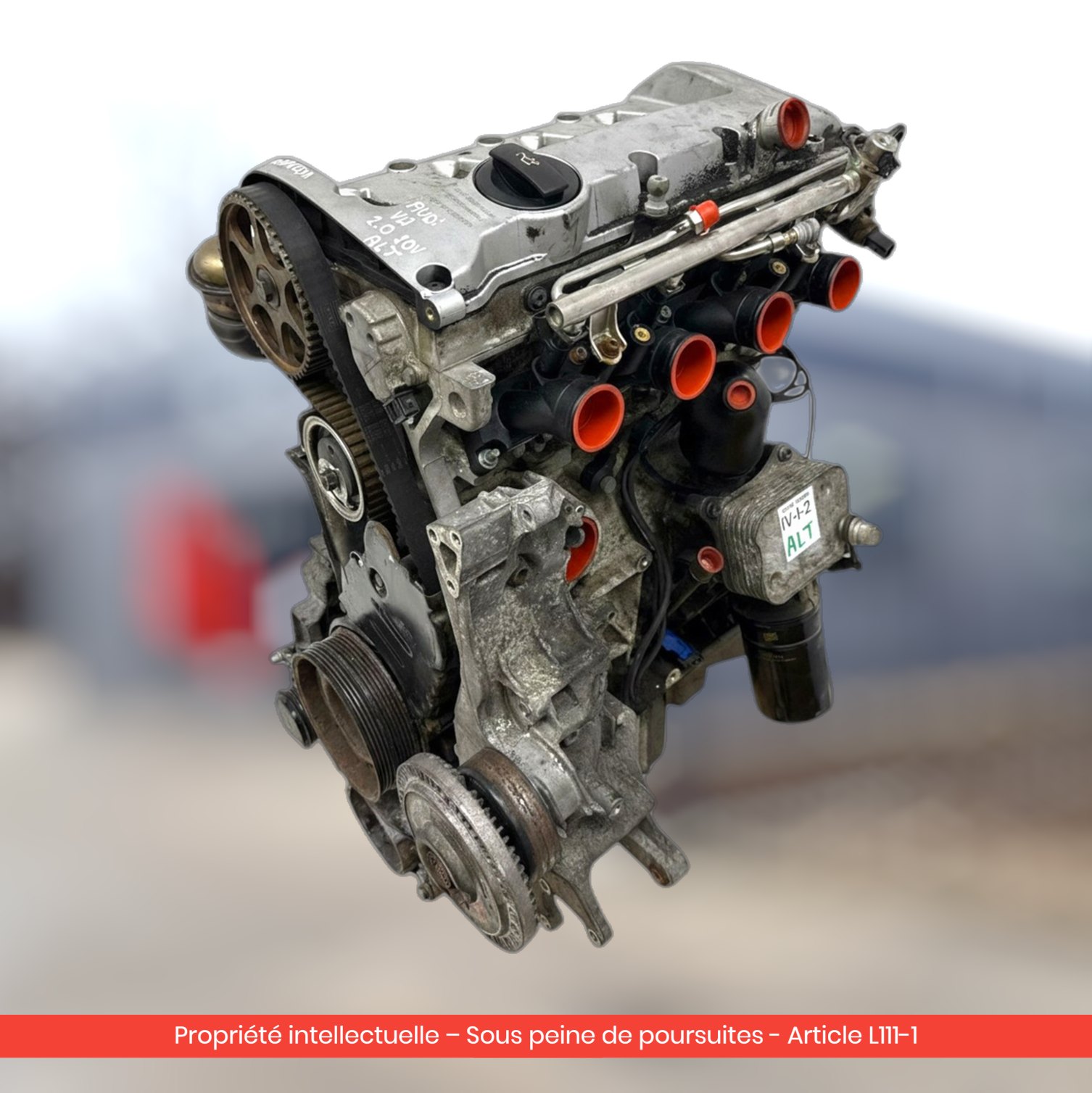 Moteur Audi A4 B6 B7 A6 C5 / Volkswagen Passat B5 FL ALT — occasion — vue 2