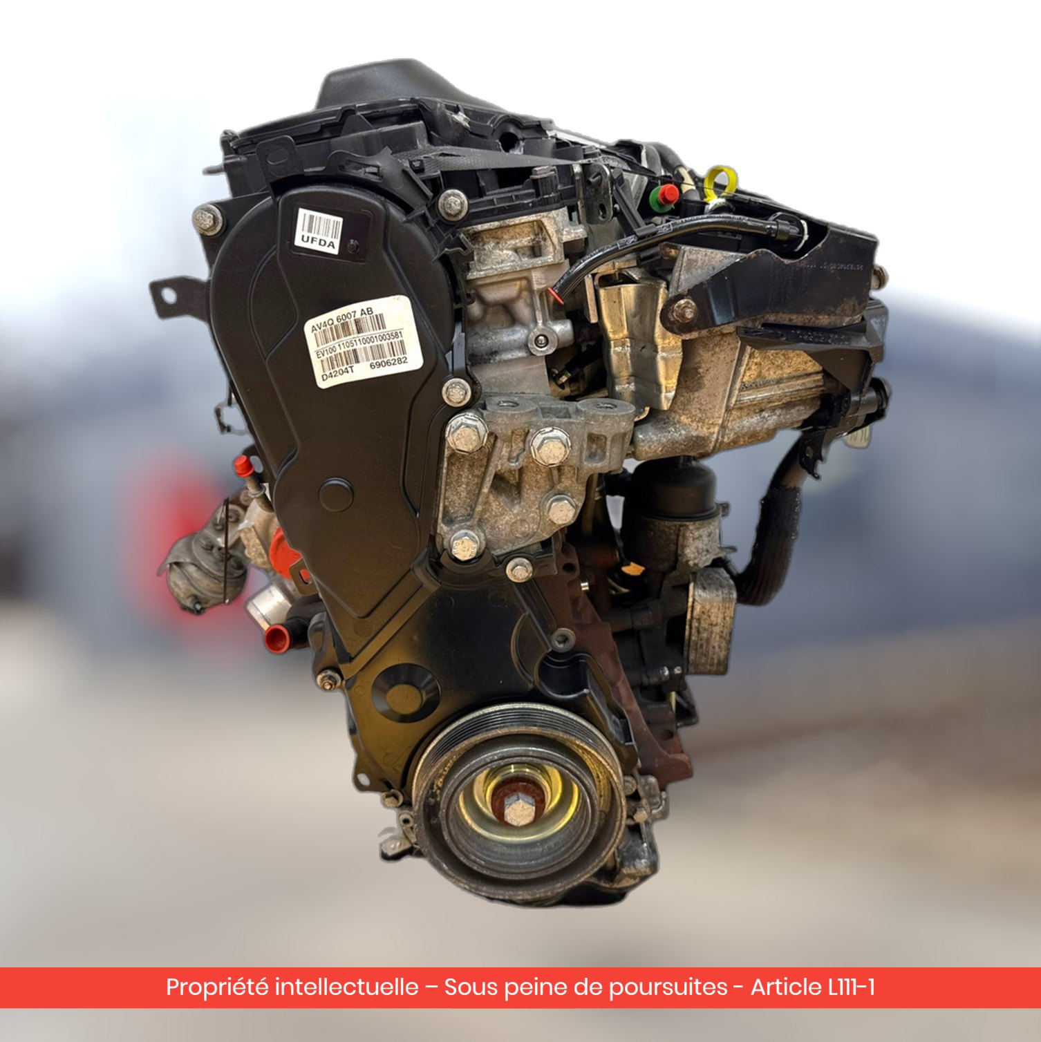 Moteur Ford Focus III MK3 UFDA — occasion — vue 2