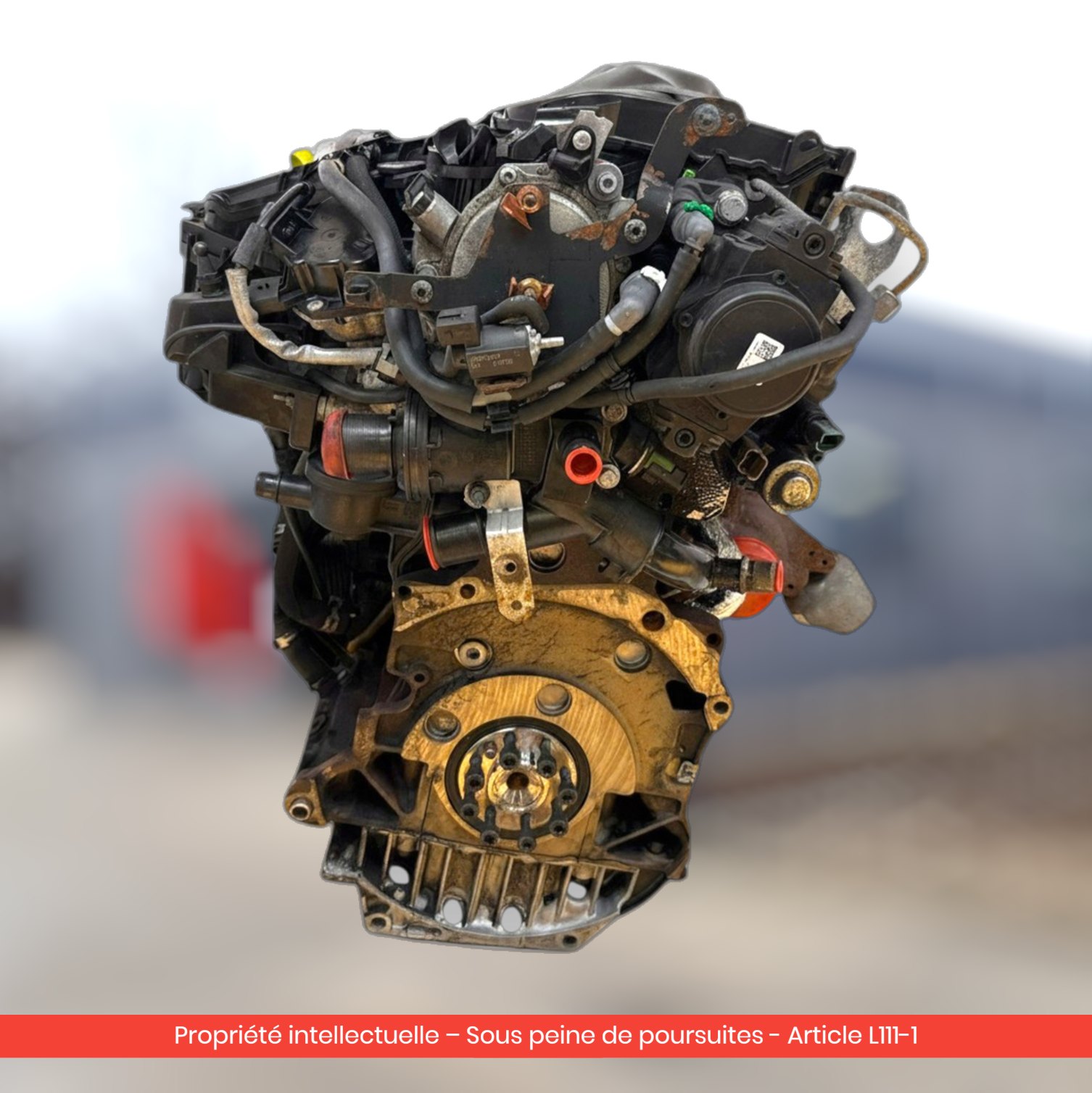 Moteur Ford Focus III MK3 UFDA — occasion — vue 4