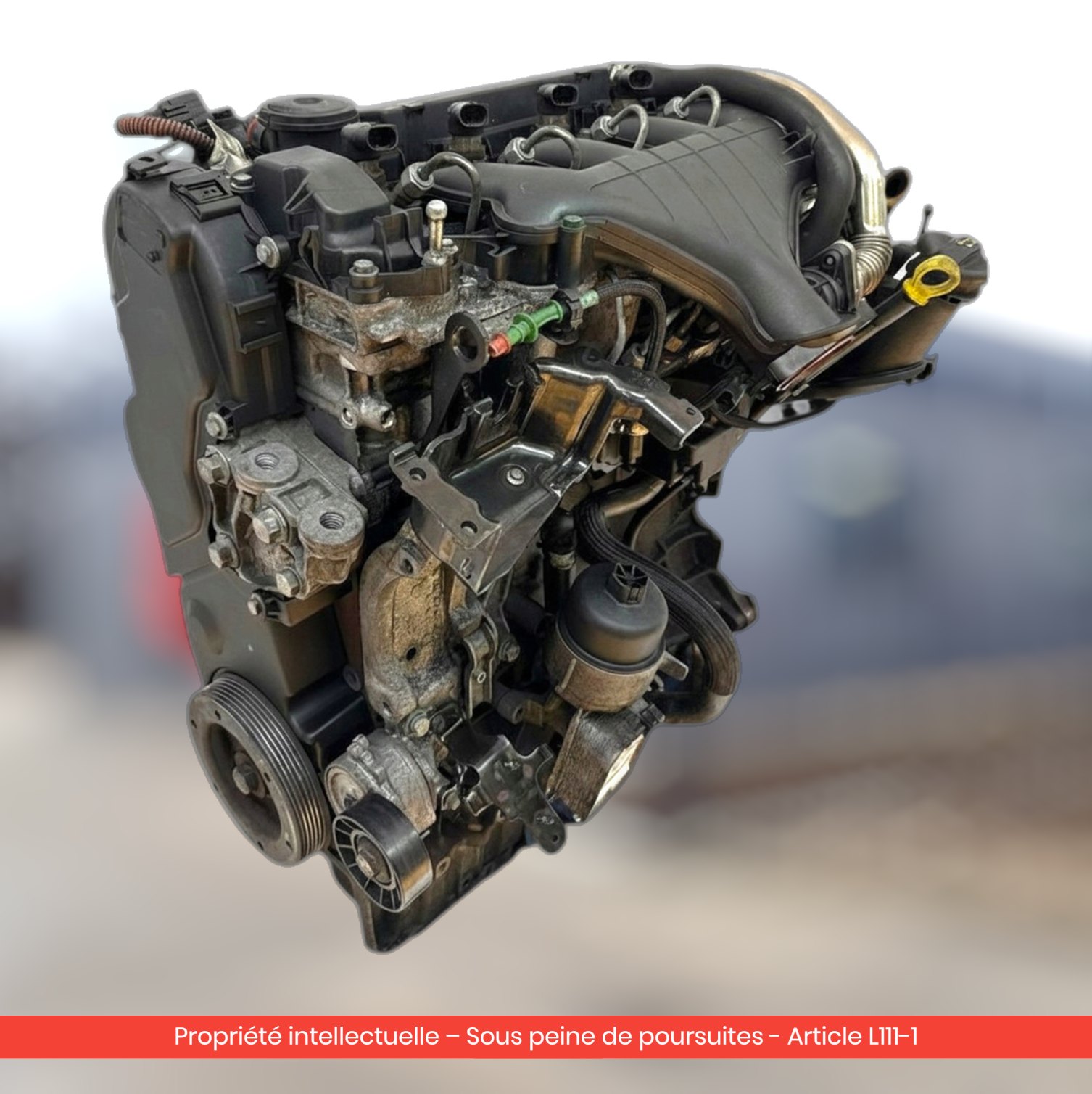 Moteur Volvo S40 II V50 C70 III C30 C70 S80 D D4204T — occasion — vue 4