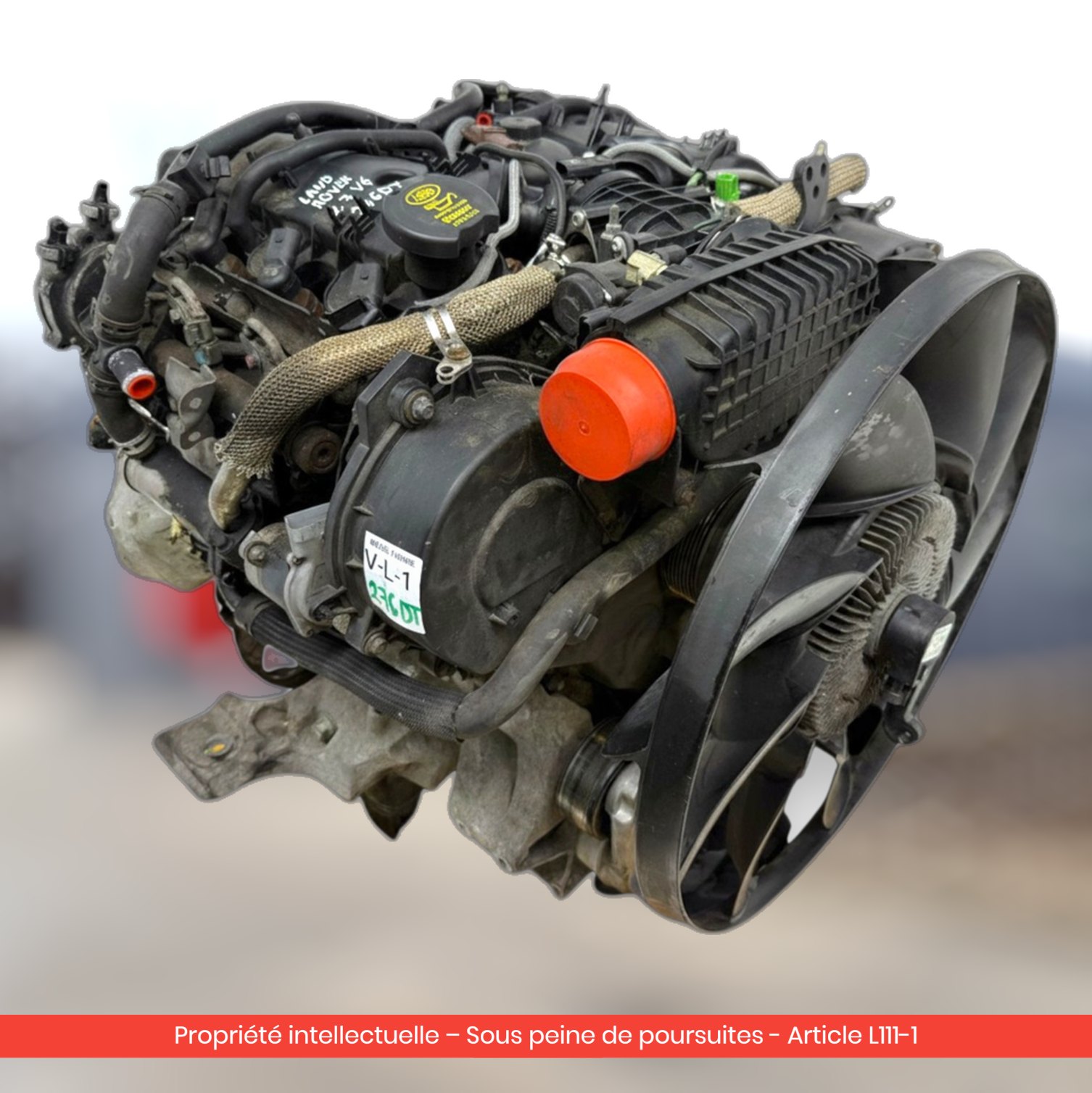 Moteur Land Rover Range / Rover Sport L320 276DT — occasion — vue 3