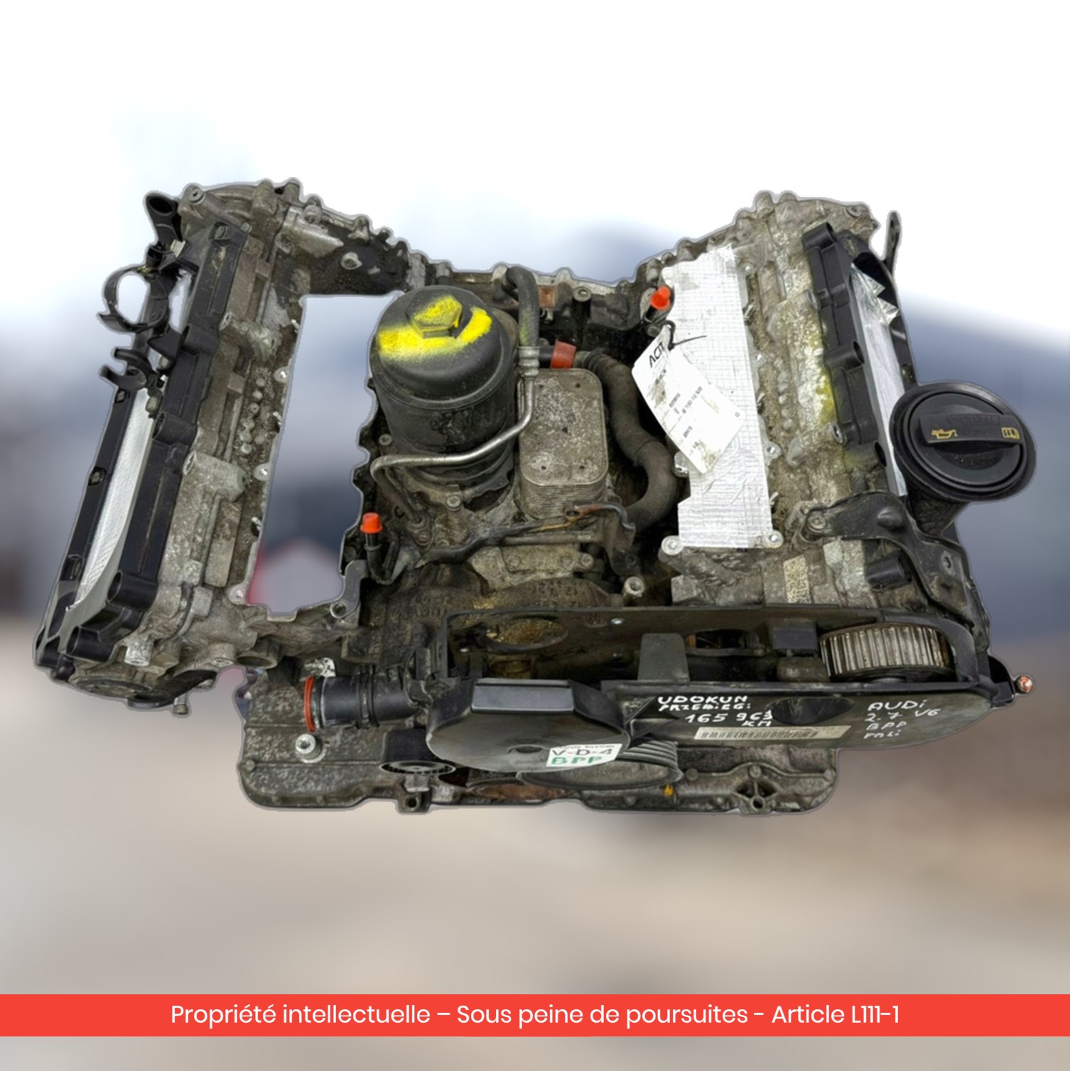 Moteur Audi A4 B7 A6 C6 BPP — occasion — vue 2