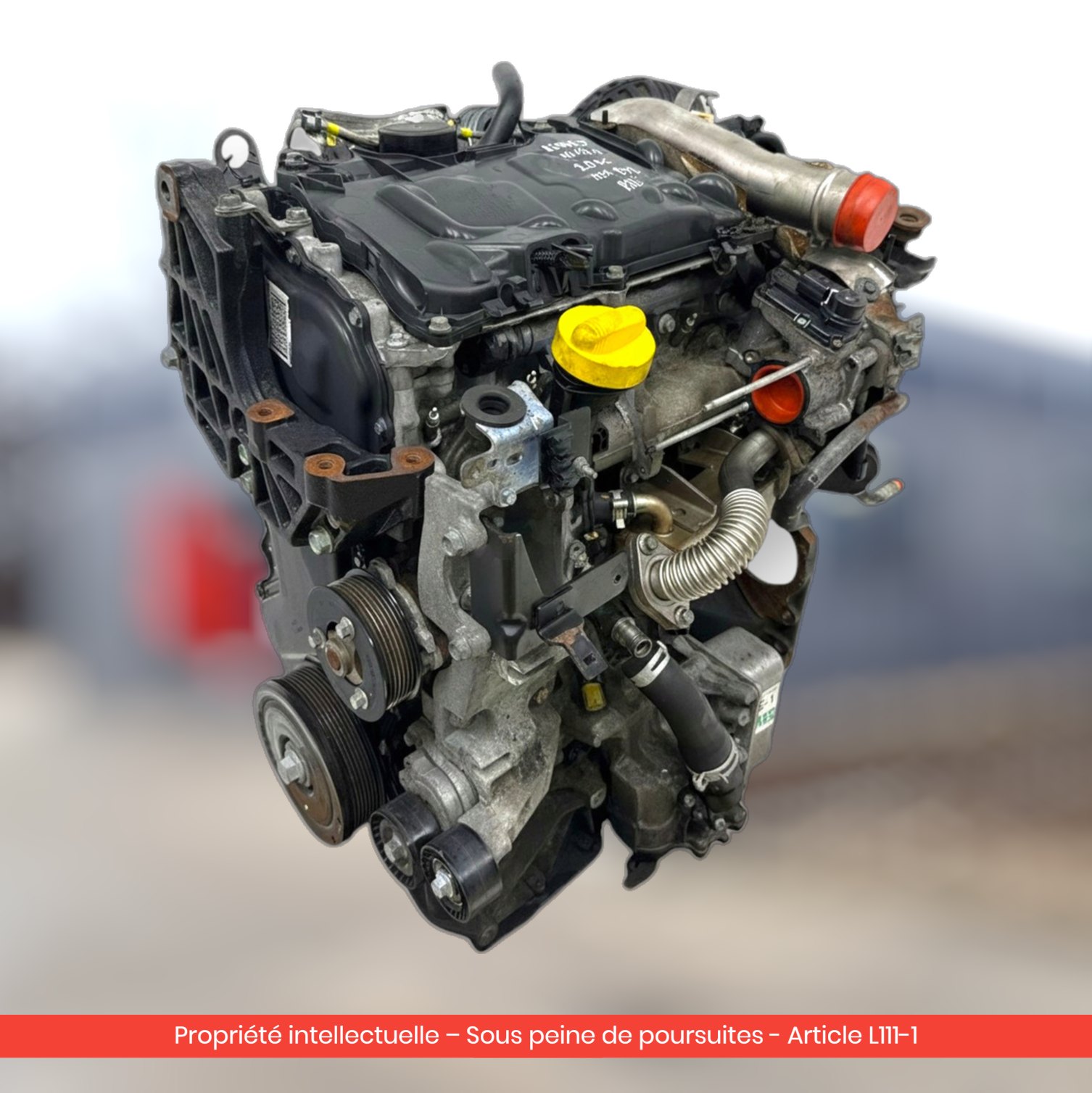 Moteur Nissan X-trail II T31 / Renault Koleos M9R832 — occasion — vue 2